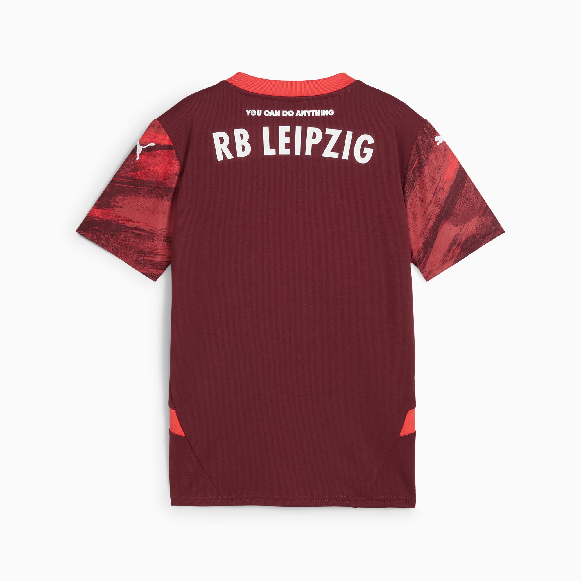 RB Leipzig 24/25 Away Jersey Youth, Dark Jasper-Active Red, large