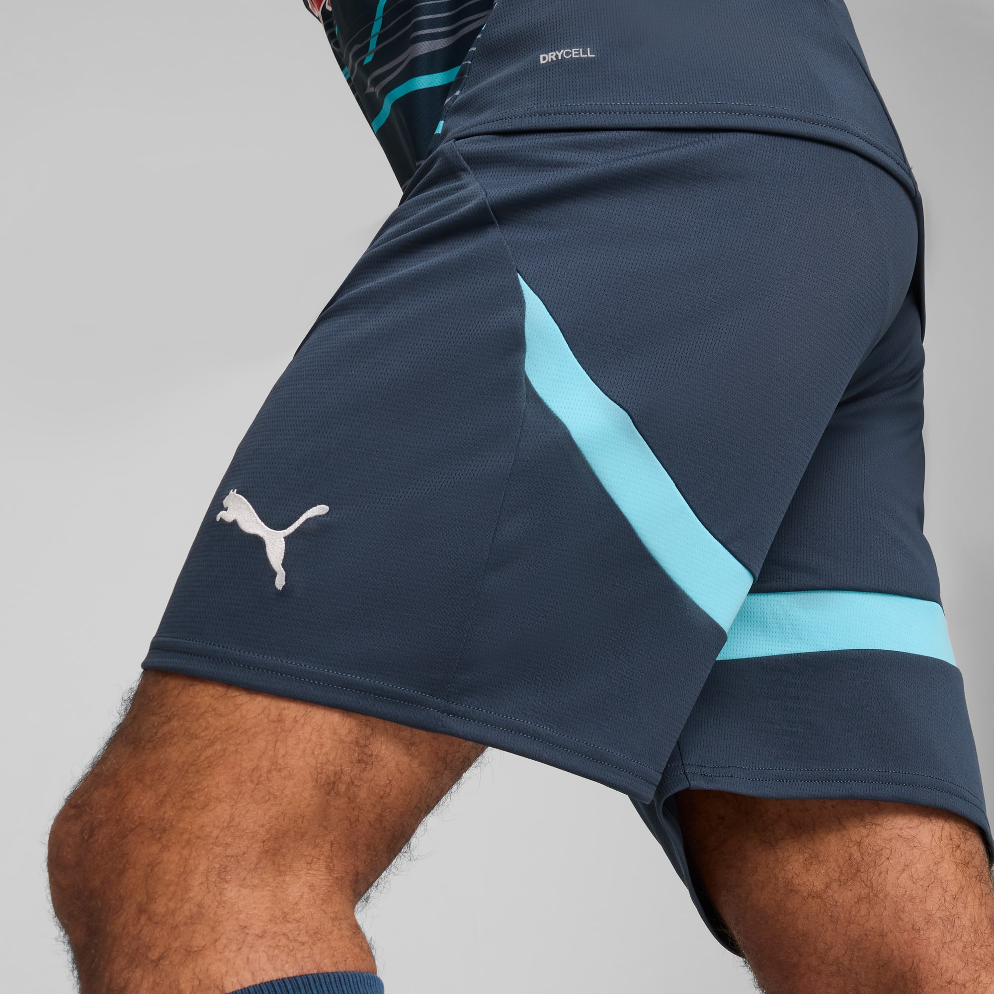 RB Leipzig Shorts Men, Dark Night-Hero Blue, large