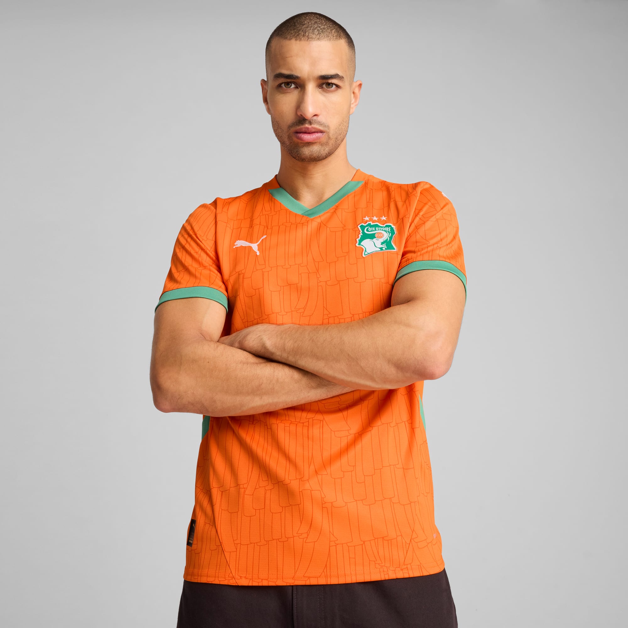 Magliette puma uomo arancione new arrivals