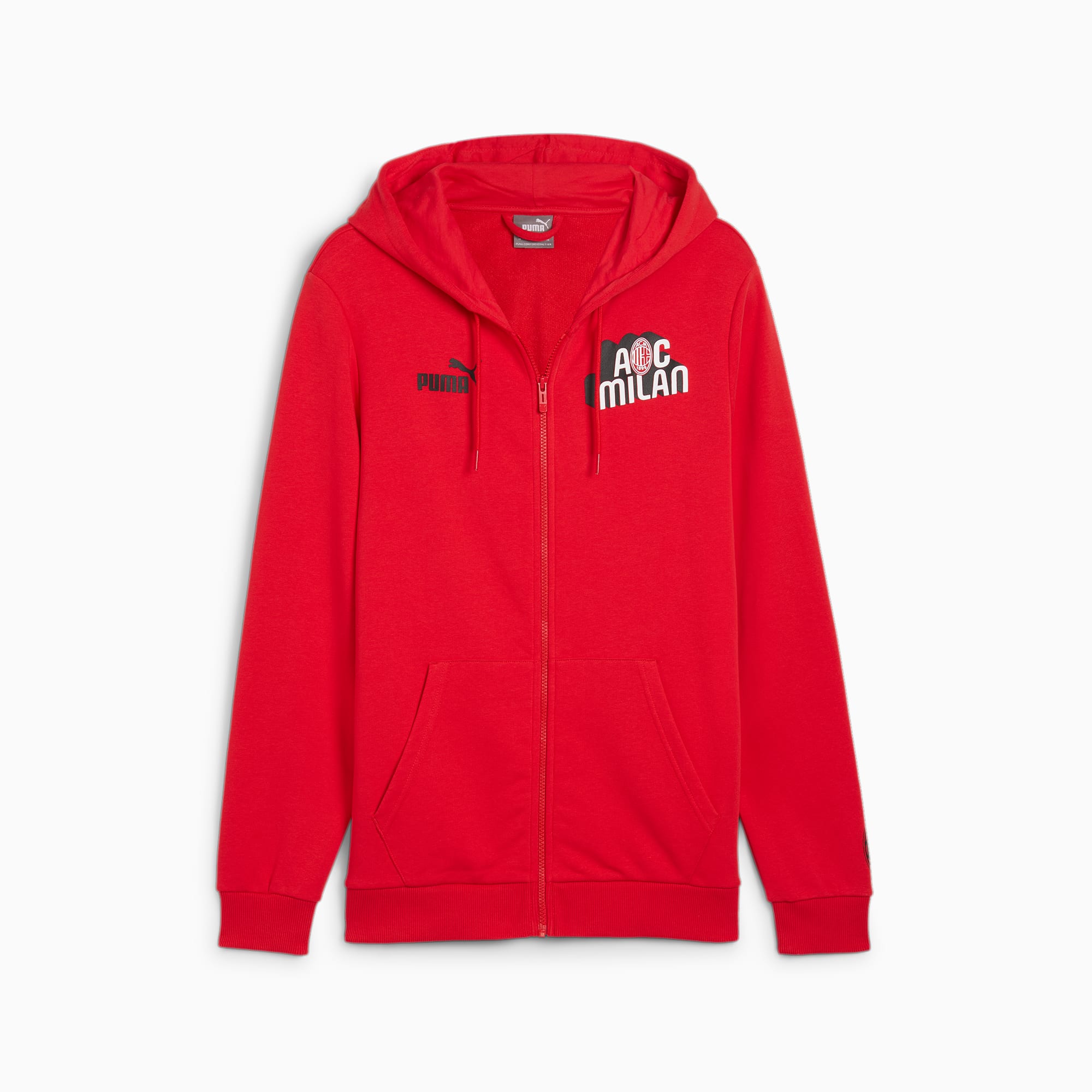 AC Milan ftblCULTURE Men's Full-Zip Hoodie | PUMA