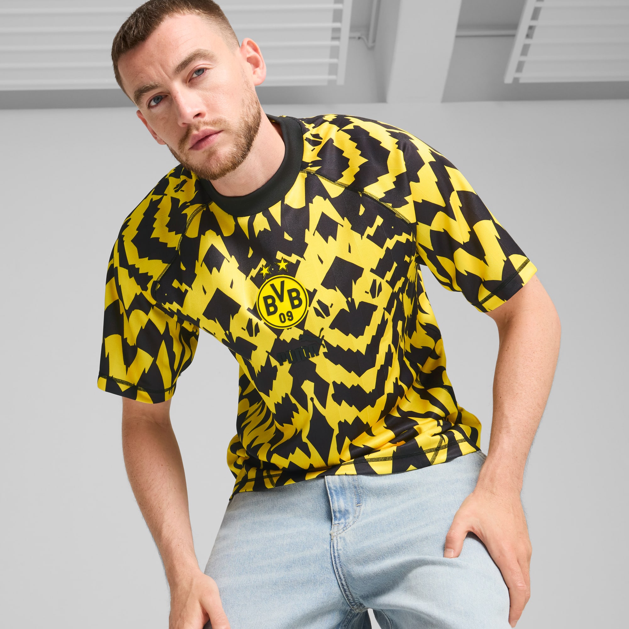Borussia Dortmund ftblSTATEMENT Retro Jersey Men