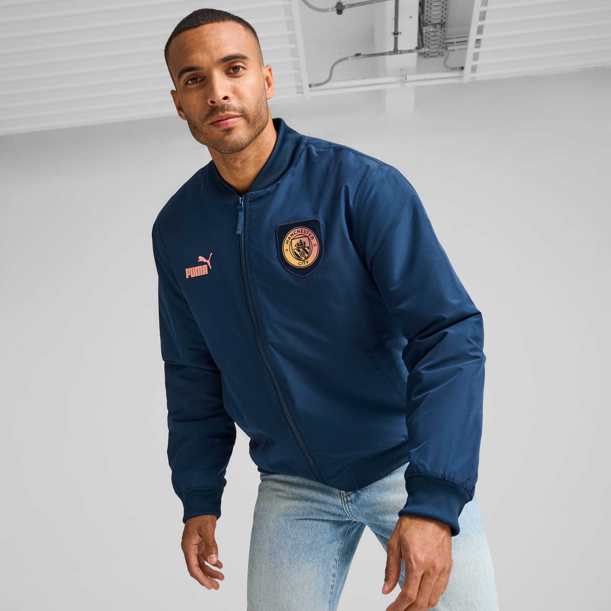 Man city jacket puma sales