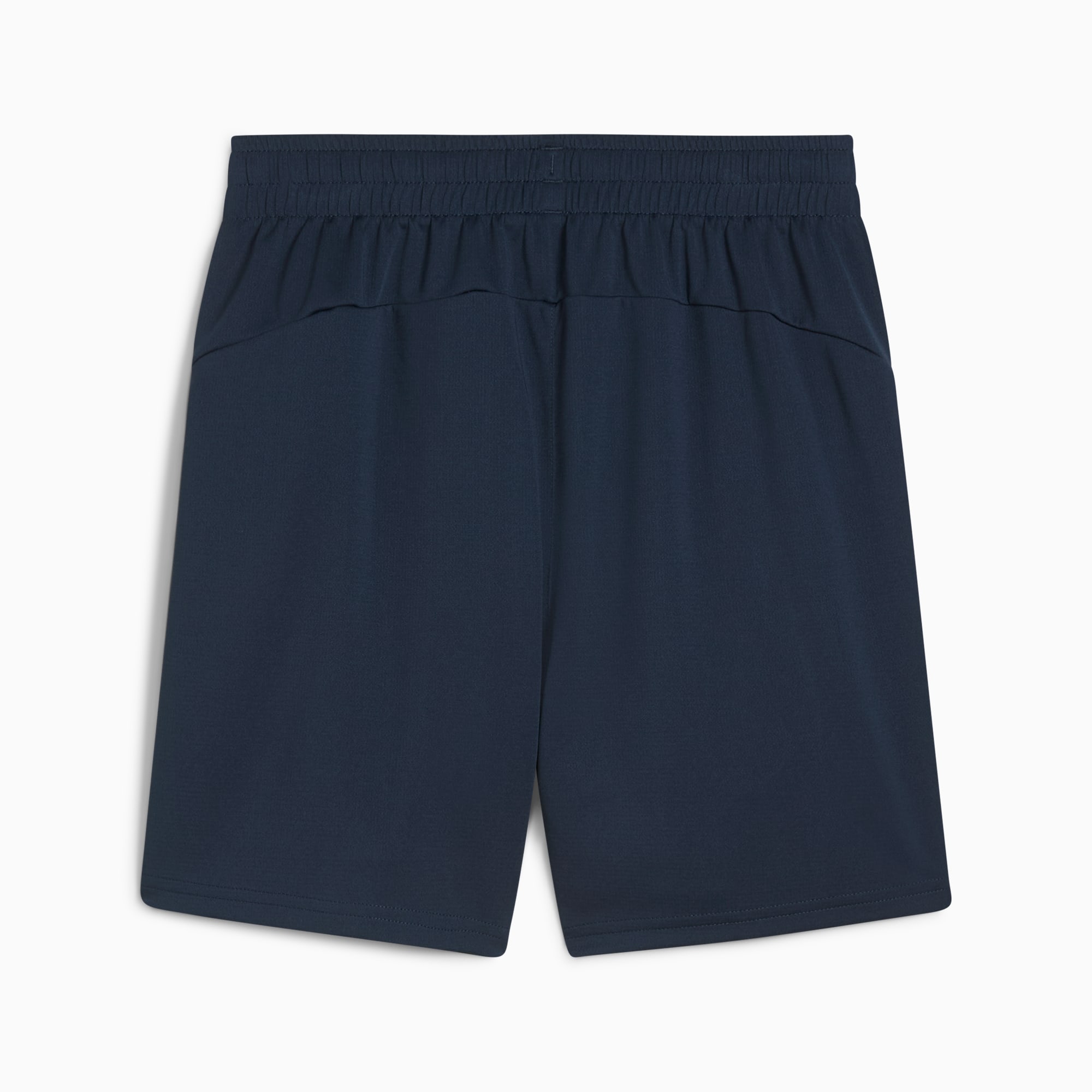 Shorts da allenamento Olympique de Marseille per ragazzi, Club Navy-Fluro Orange Pes, large