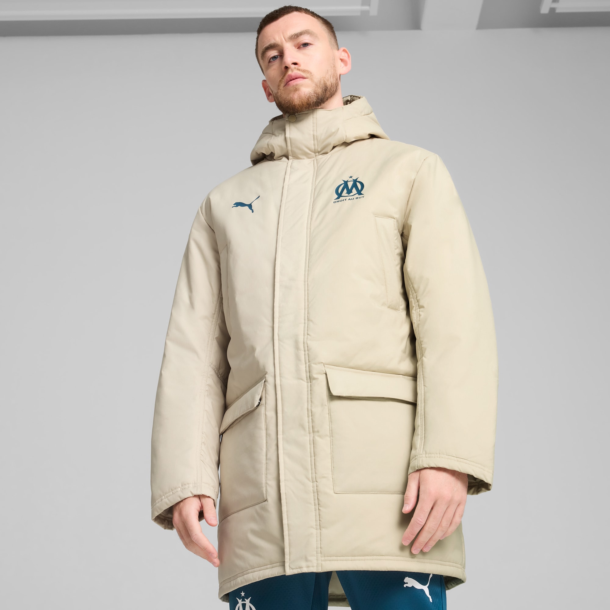 Veste d hiver Olympique de Marseille Homme