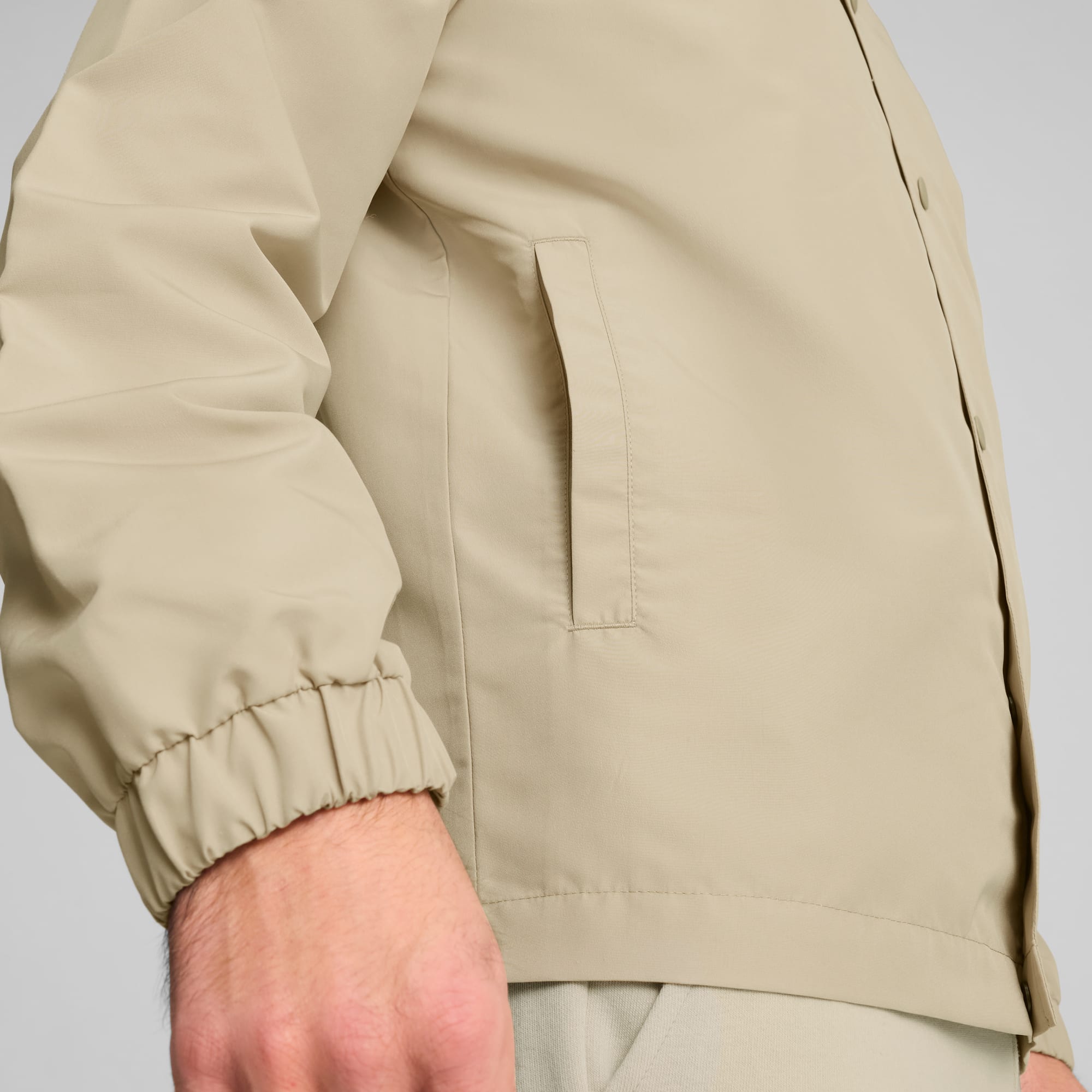 Veste légère ftblCULTURE+ Olympique de Marseille Homme, Prairie Tan-PUMA Gold, large