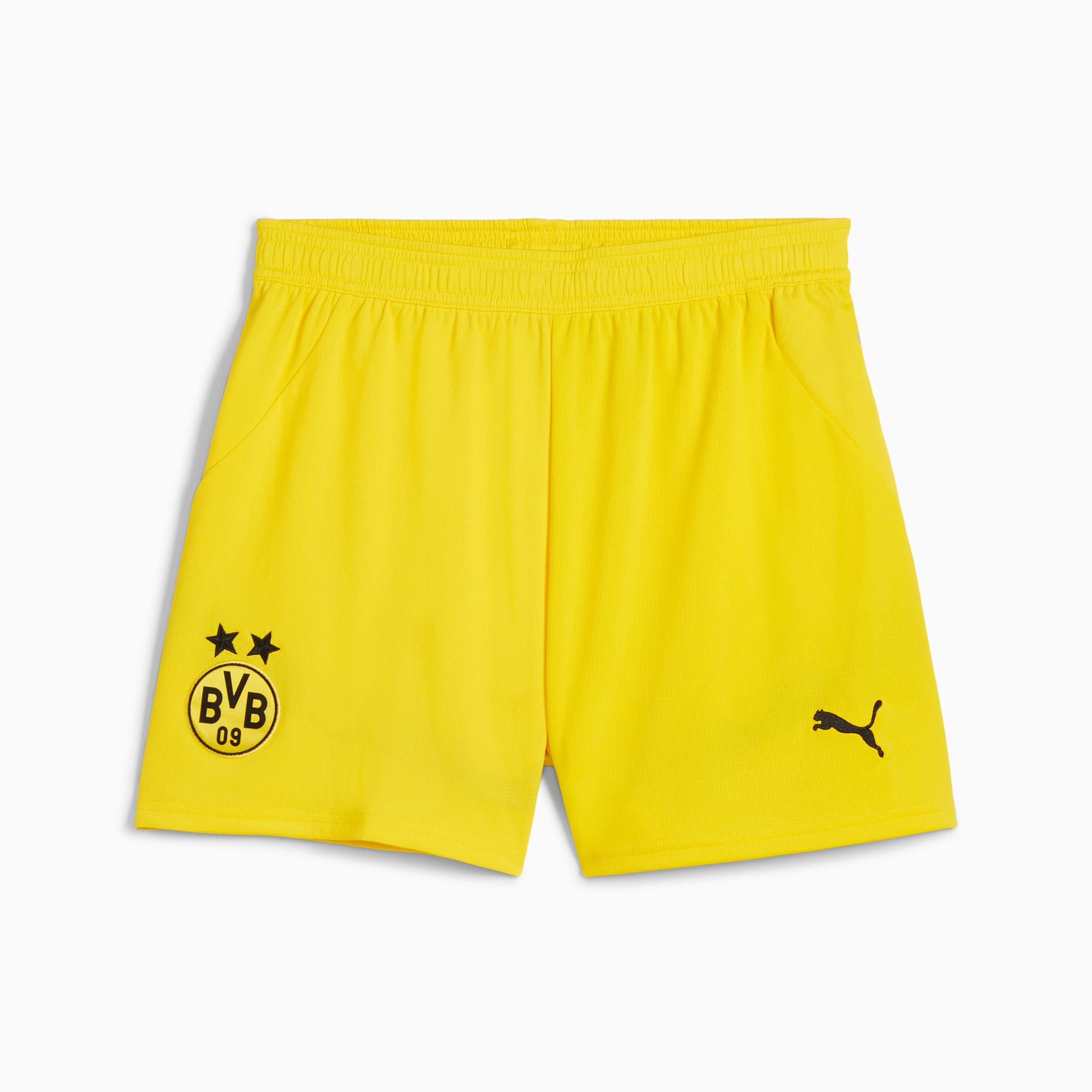 Puma shorts womens yellow hot sale