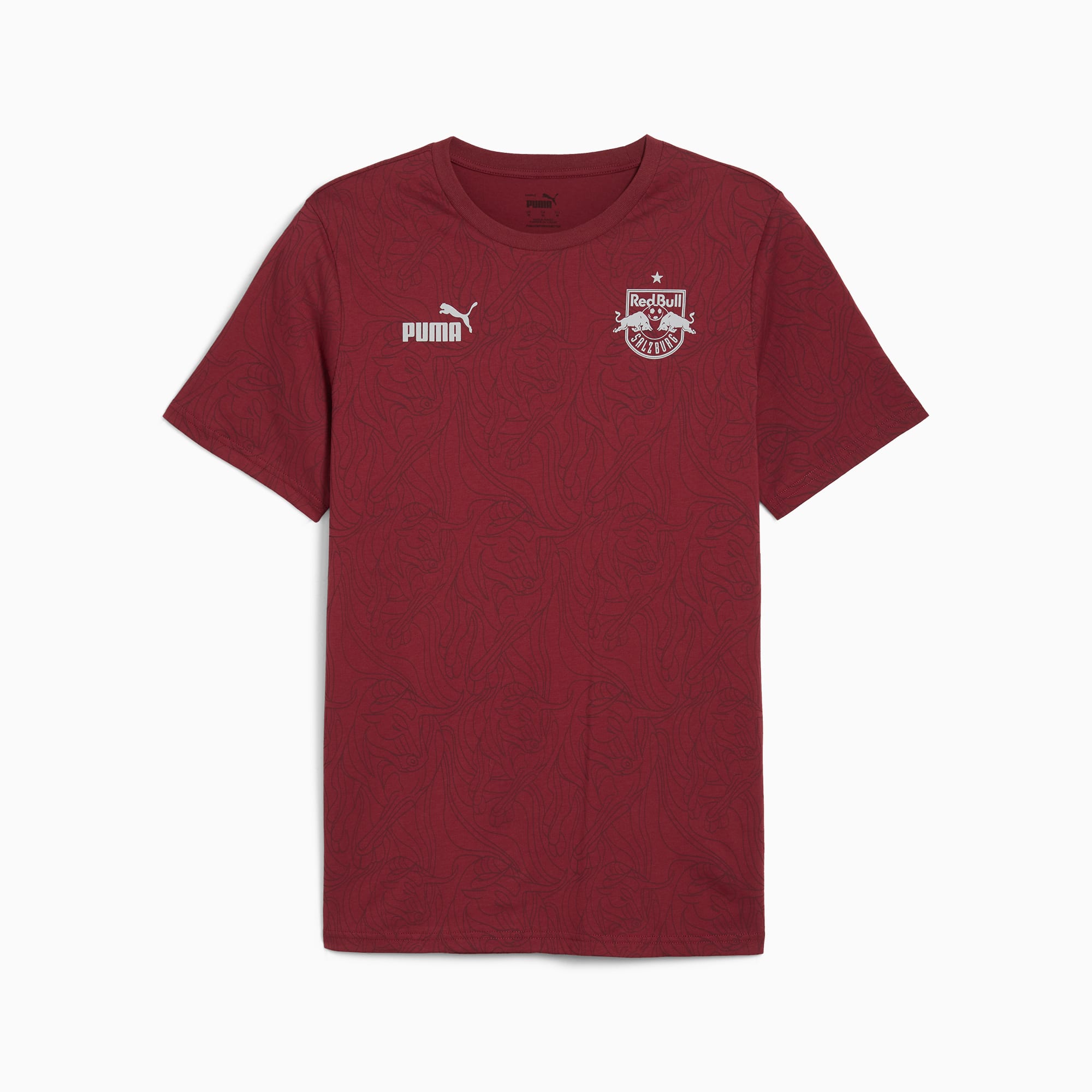 Burgundy puma t shirt outlet