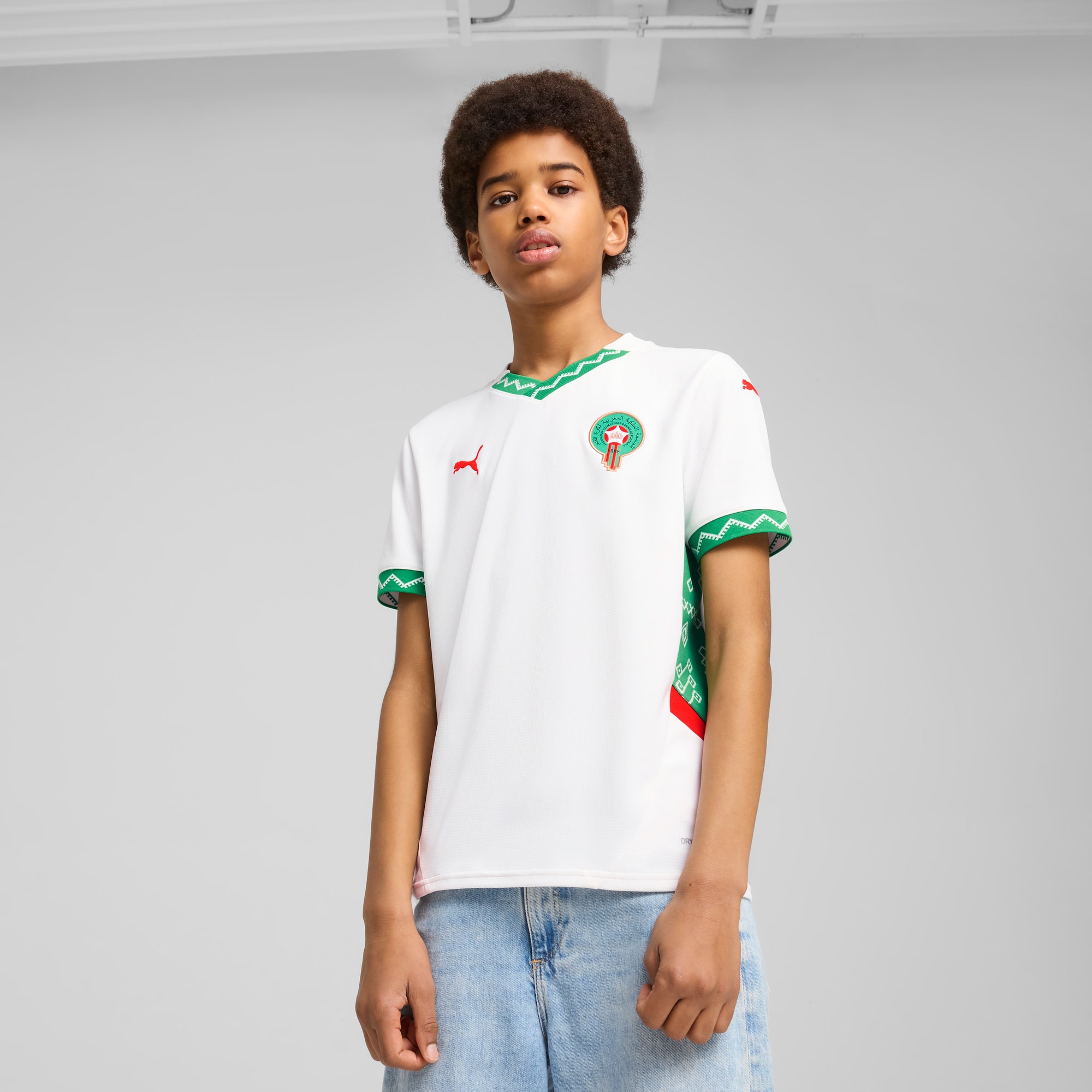 Maglia gara Away Marocco 2025 per ragazzi PUMA