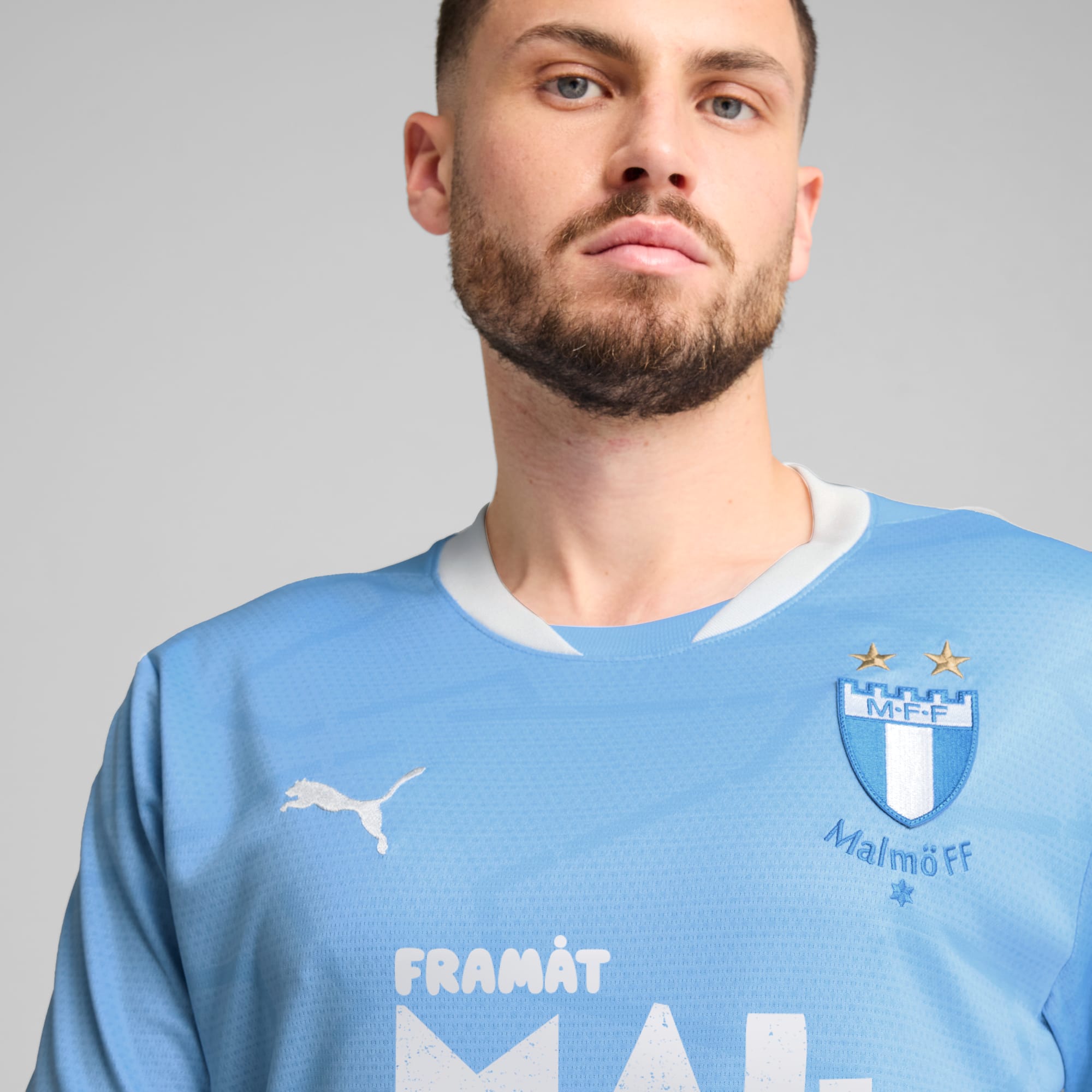 Malmö FF Home Jersey Men, Team Light Blue-PUMA White, large