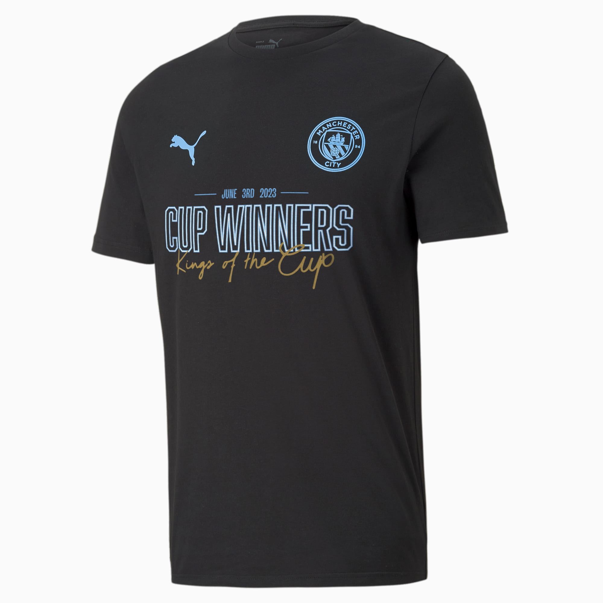 Manchester City 22 23 Domestic Cup Champions Tee