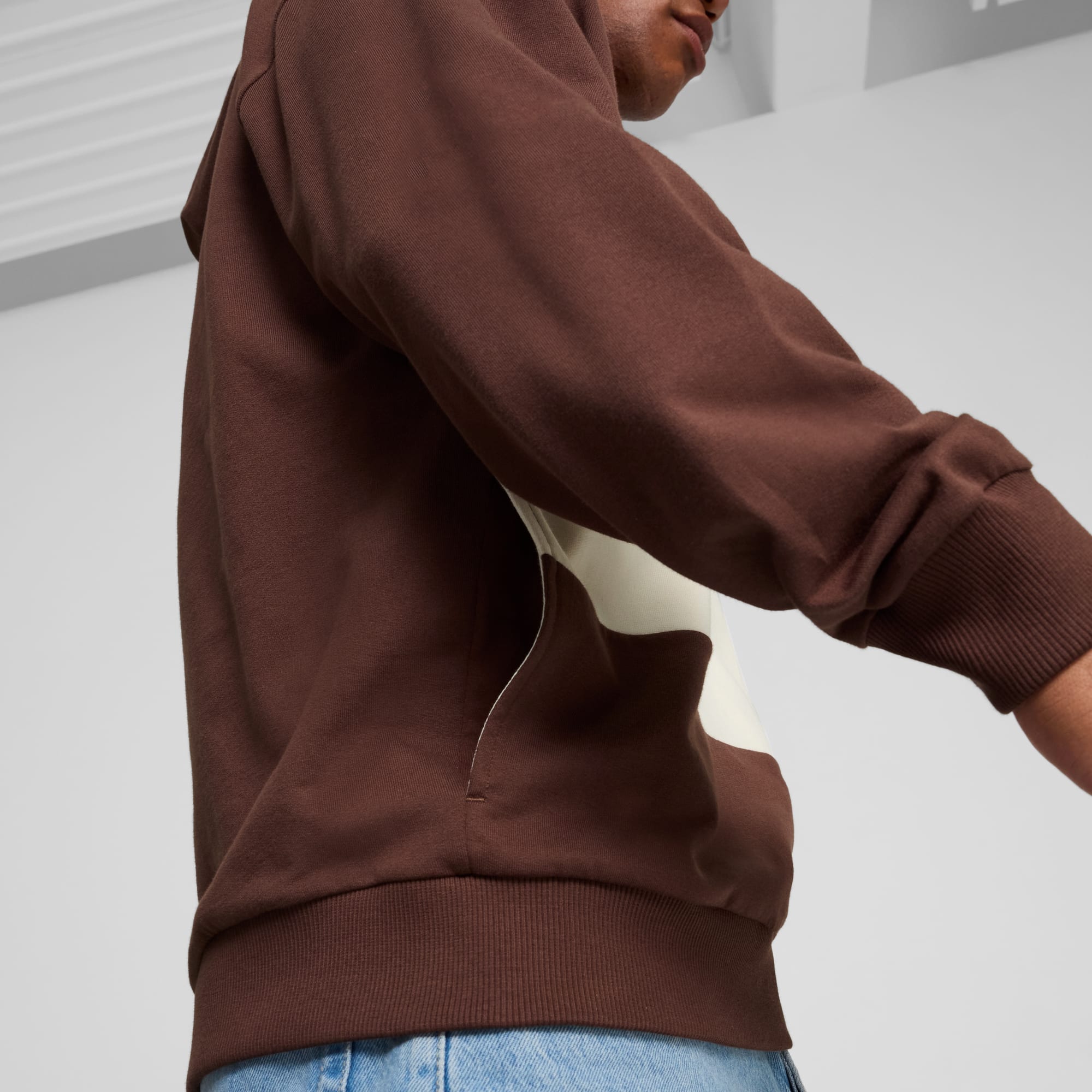 FC St. Pauli ftblCULTURE+ Hoodie Men, Espresso Brown-Sugared Almond, large