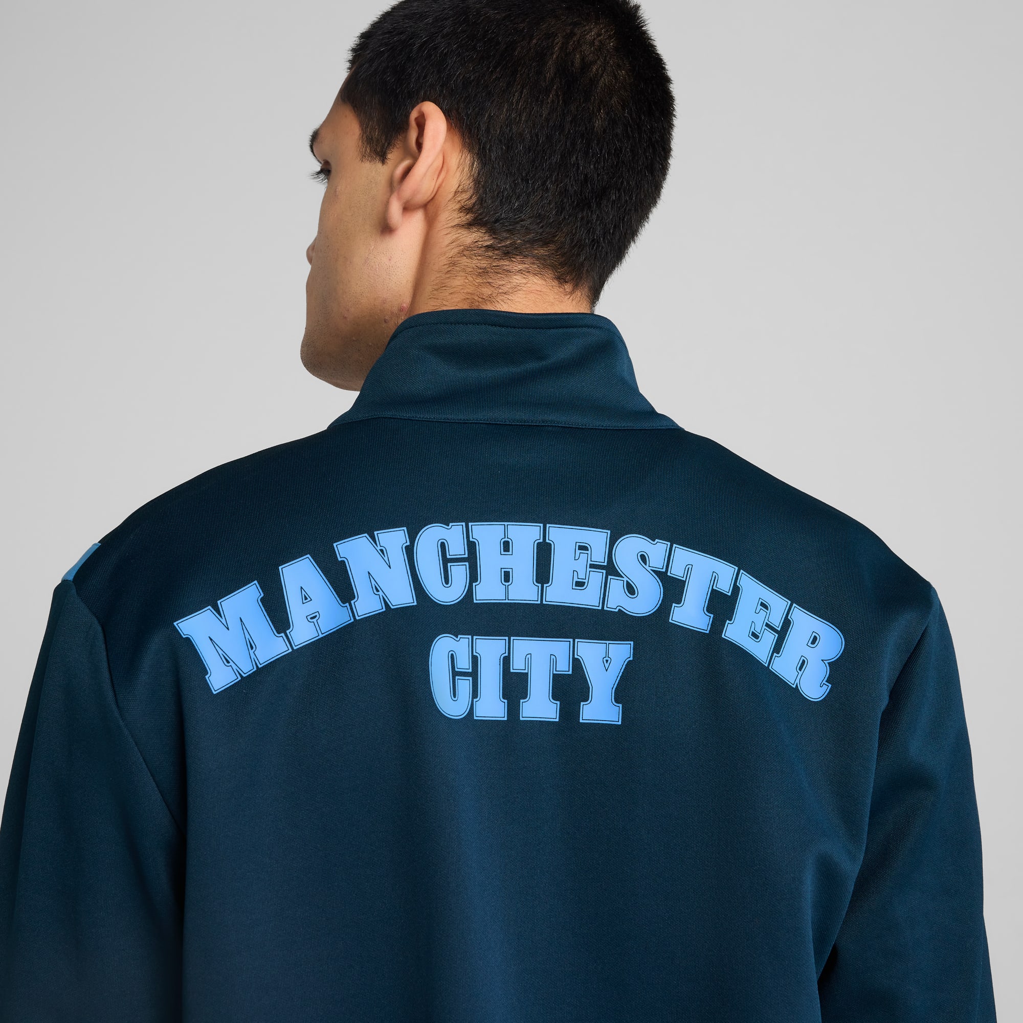 Manchester City ftblNRGY+ Jacket Men, Marine Blue-Blazing Blue, large