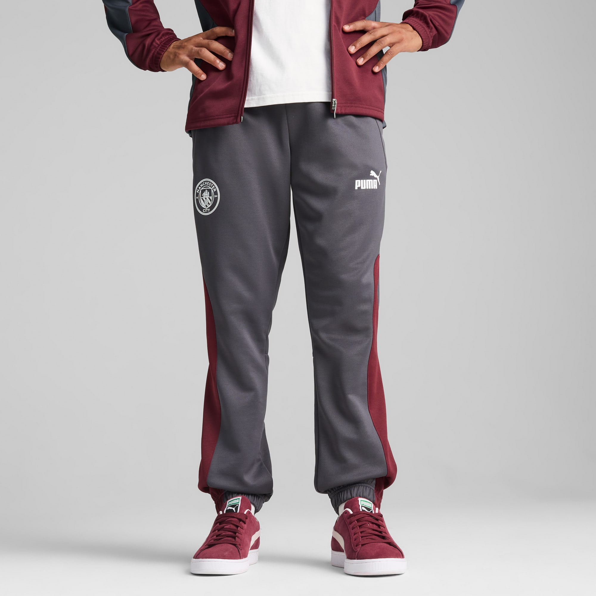 Manchester City ftblNRGY+ Pants Men, Dark Rosette-Stormy Slate, large