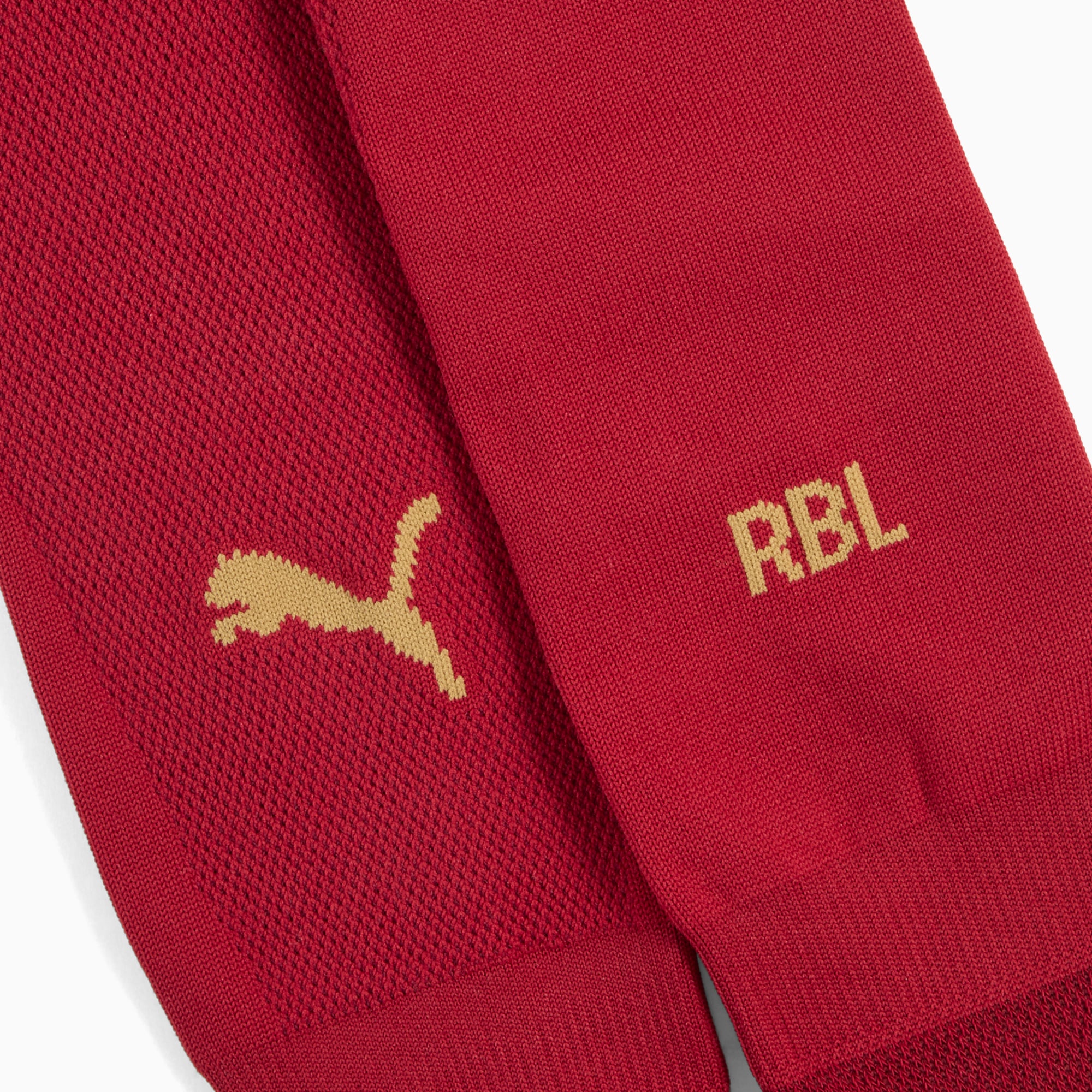 RB Leipzig 24/25 Socks Men, Intense Red-Puma Team Gold, large