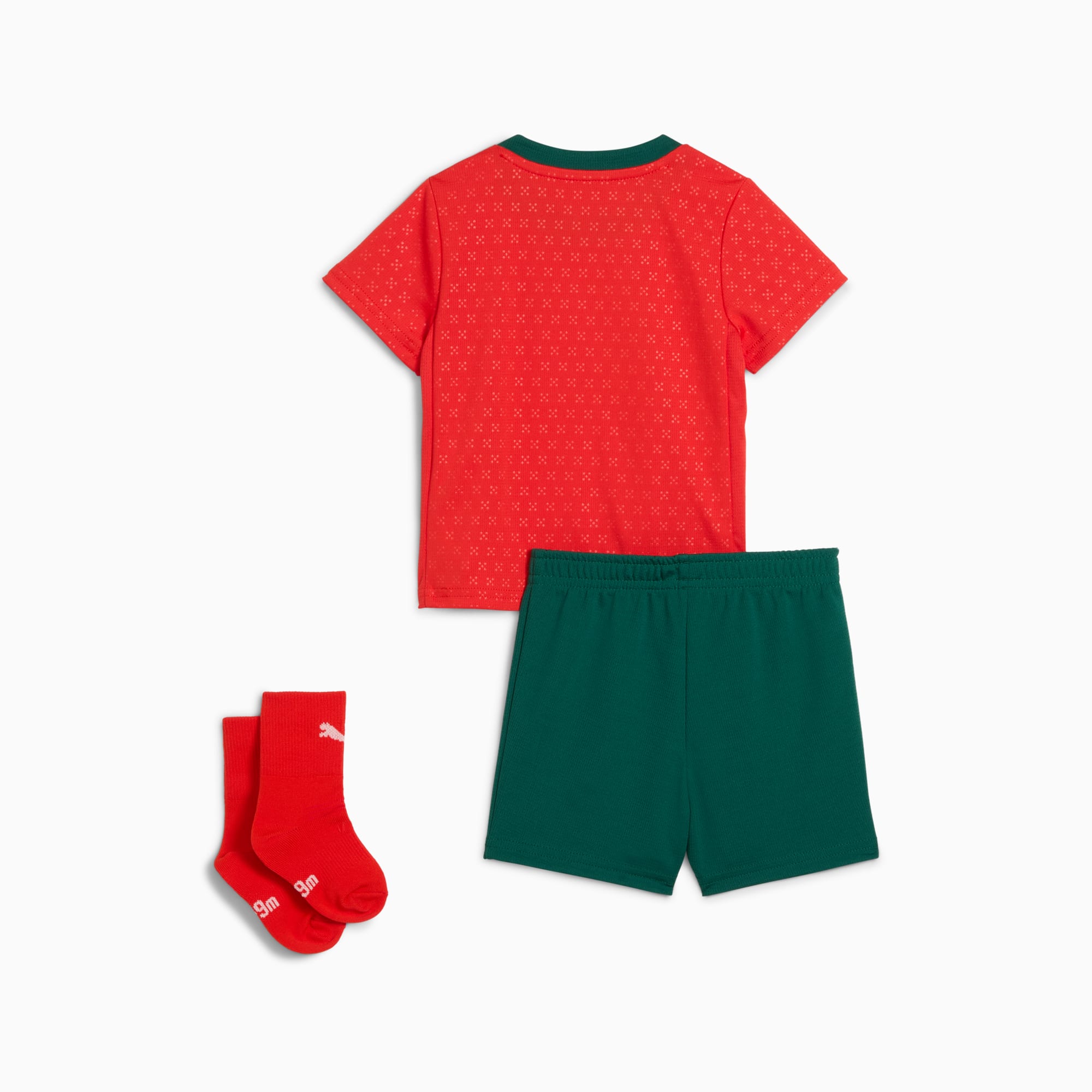 Portugal 2025 Heimtrikot Minikit Babys, Sport Red-Sugared Almond, large