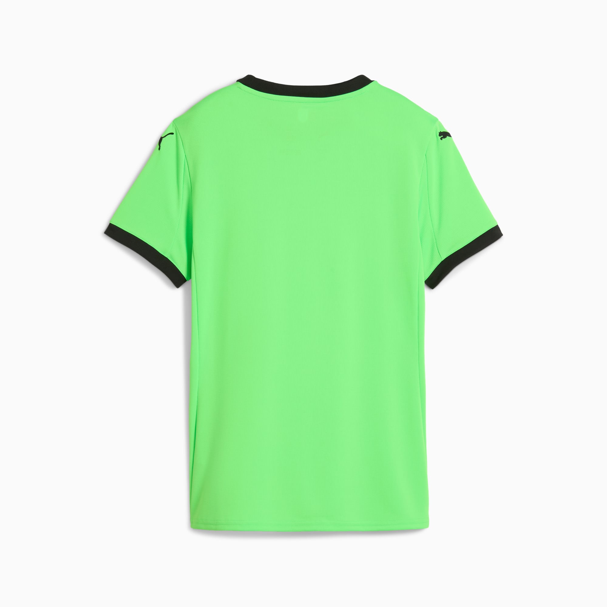 Portugal 2025 Goalkeeper Short Sleeves Jersey Women, Fluro Green Pes-PUMA Black, large