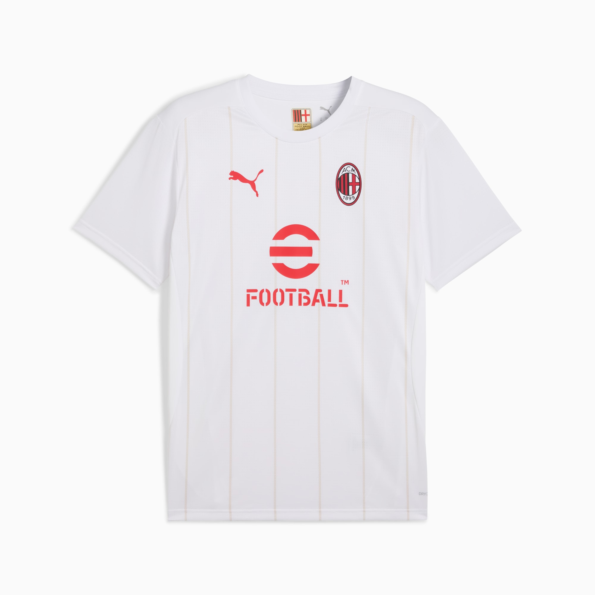 AC Milan Pre-match Jersey Men, PUMA White-Putty, large-SEA