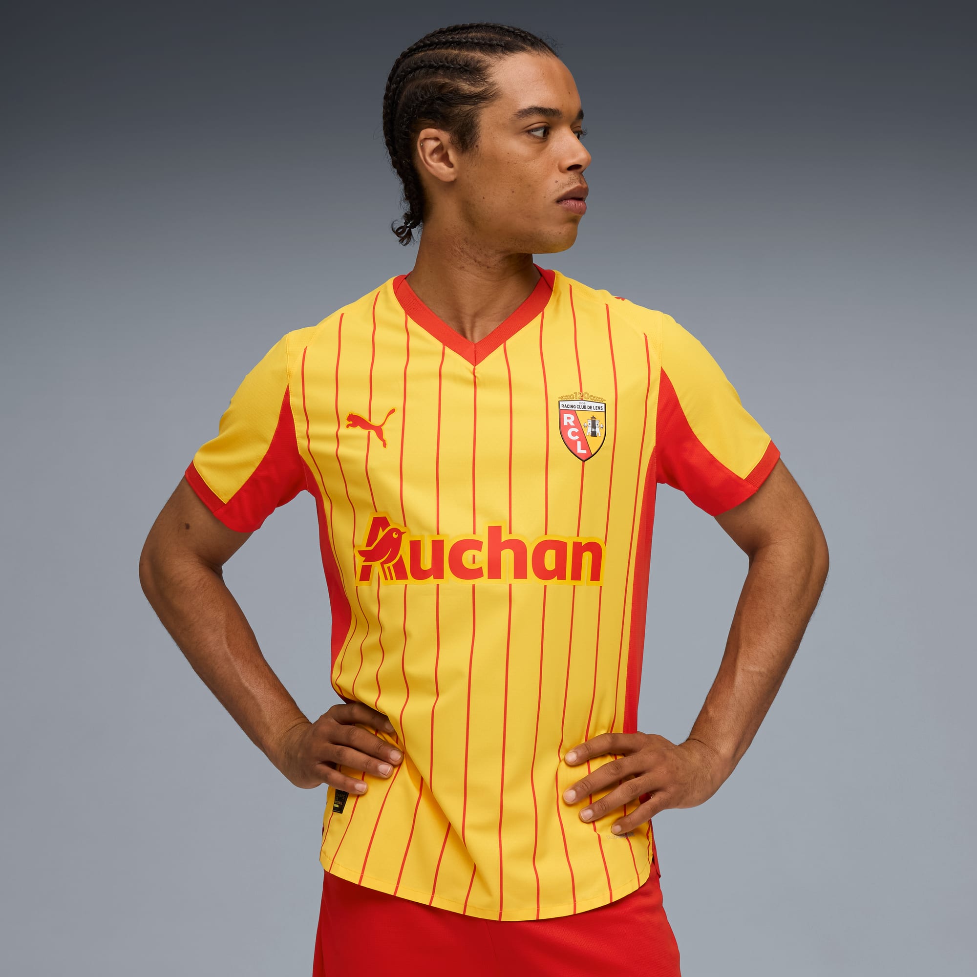 RC Lens 25/26 Authentic Home Jersey Men | PUMA