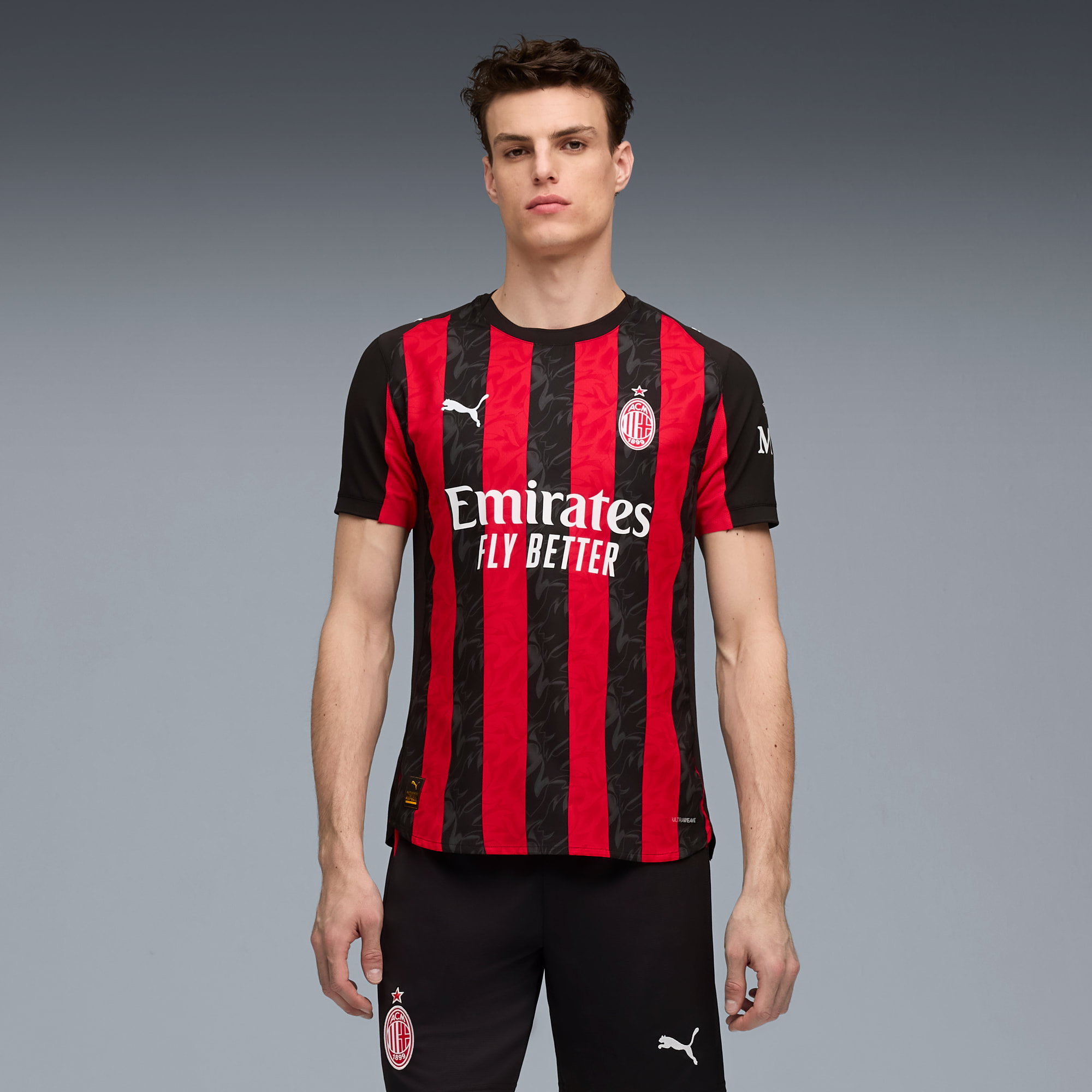 ウェア ACMilan soccer uniform Legenders Puma AC Milan Tijjani Reijnders Home Jersey w/ Champions