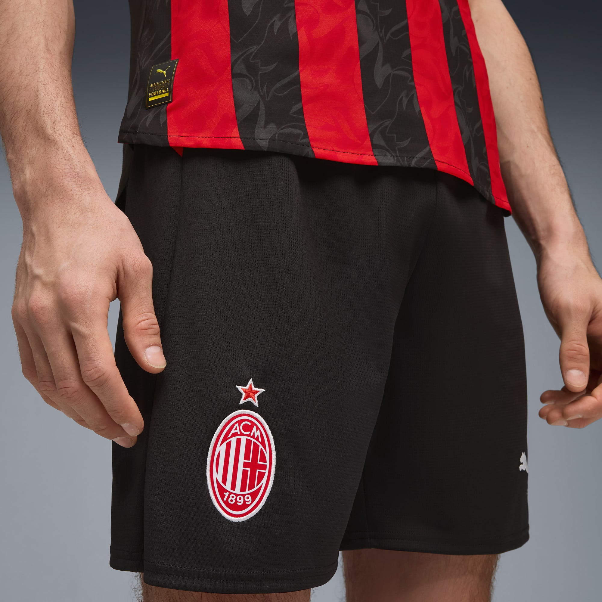 Short 25/26 AC Milan Homme, PUMA Black-For All Time Red, large
