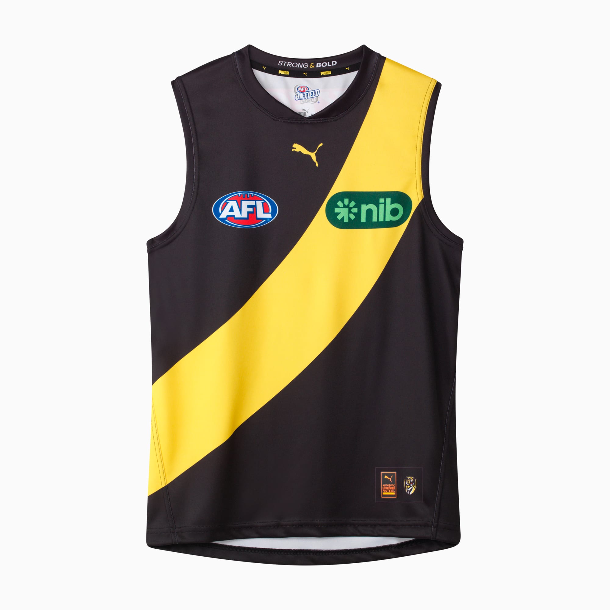 Richmond Football Club 2025 Women s Replica Home Guernsey Puma Black Vibrant Yellow RFC Home PUMA Shoes PUMA