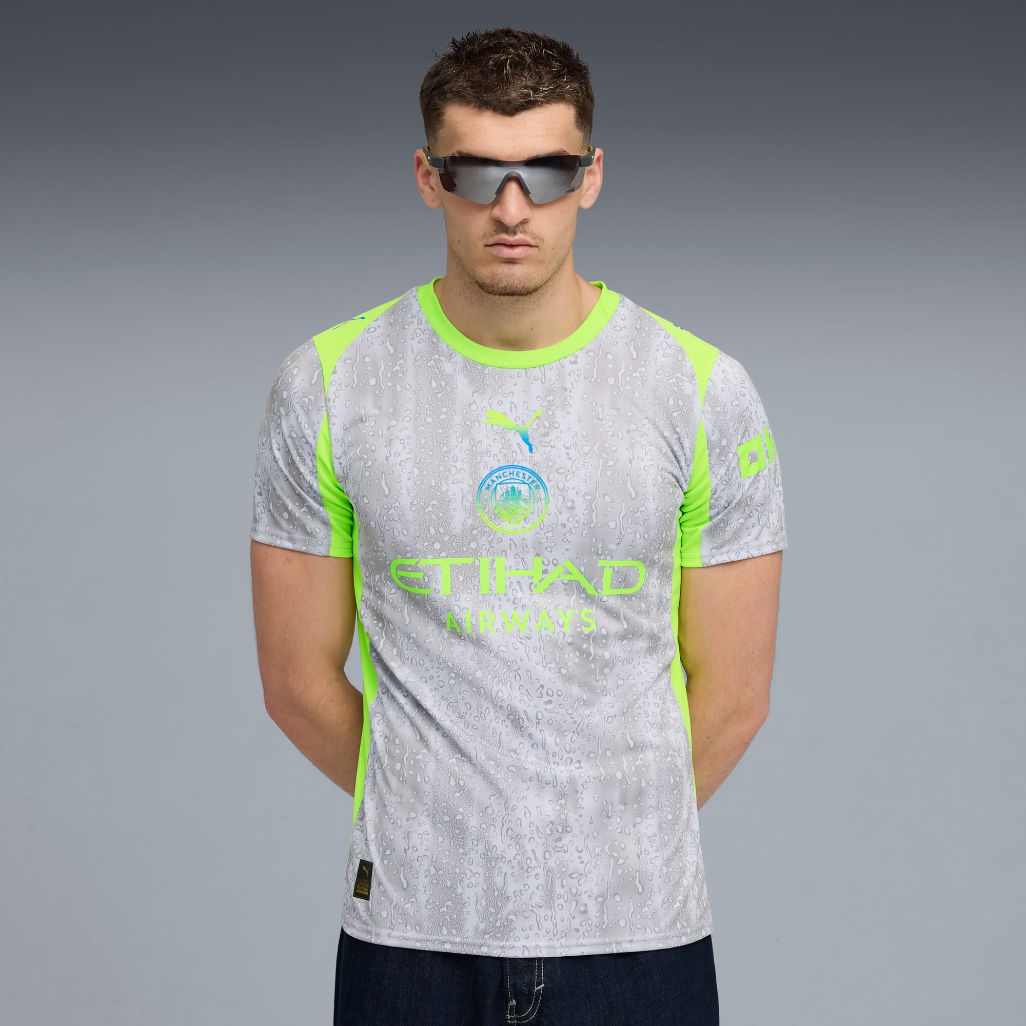 ウェア Puma Manchester City Windbreaker S KIDSUPER-x-MANCHESTER-CITY-