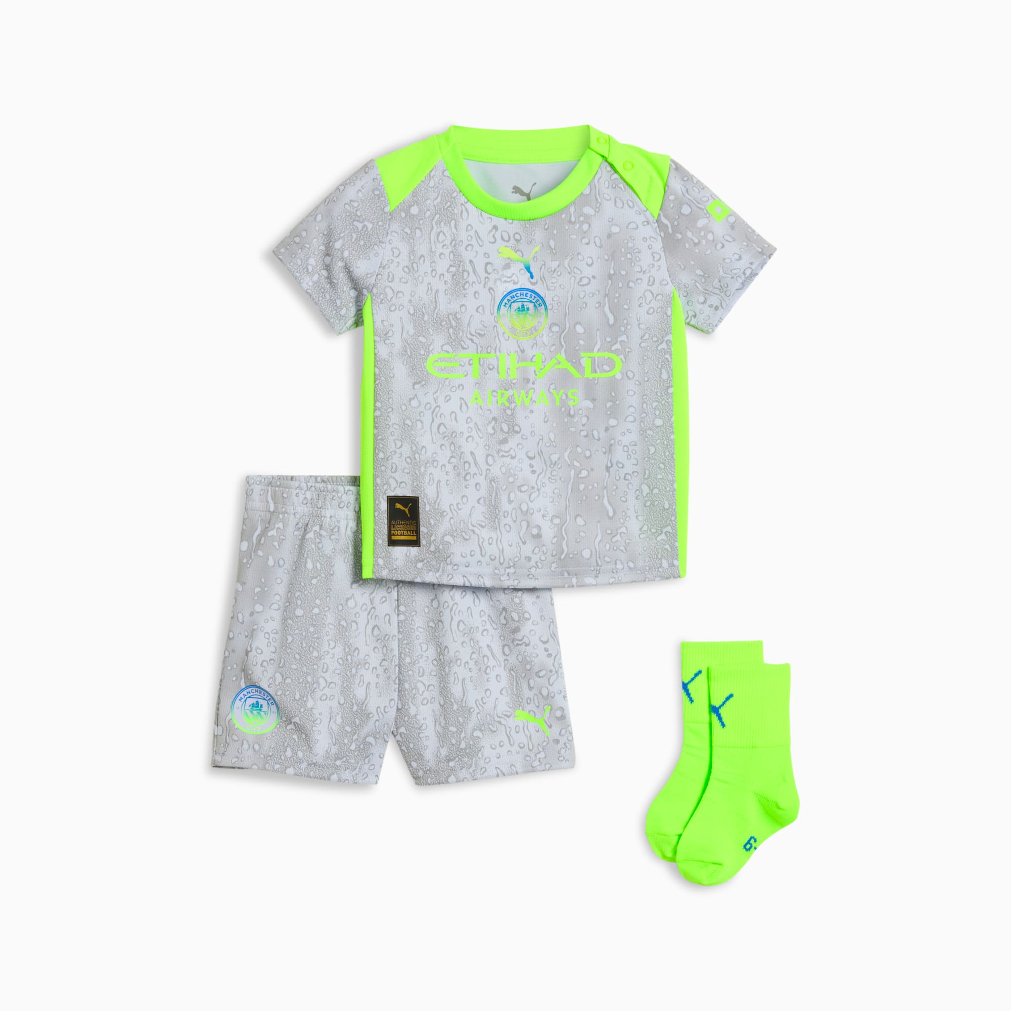 Manchester City 25/26 Third Babykit Toddlers, Cool Weather-Pro Green, large