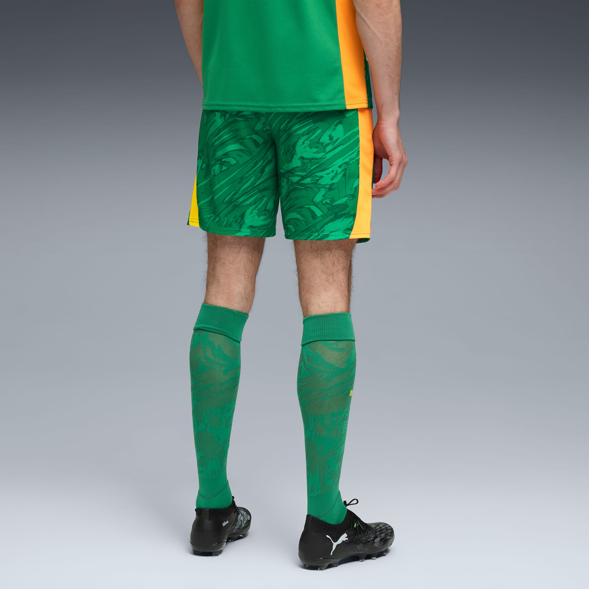 Borussia Dortmund 25/26 Goalkeeper Shorts Men, Archive Green-Intense Orange, large