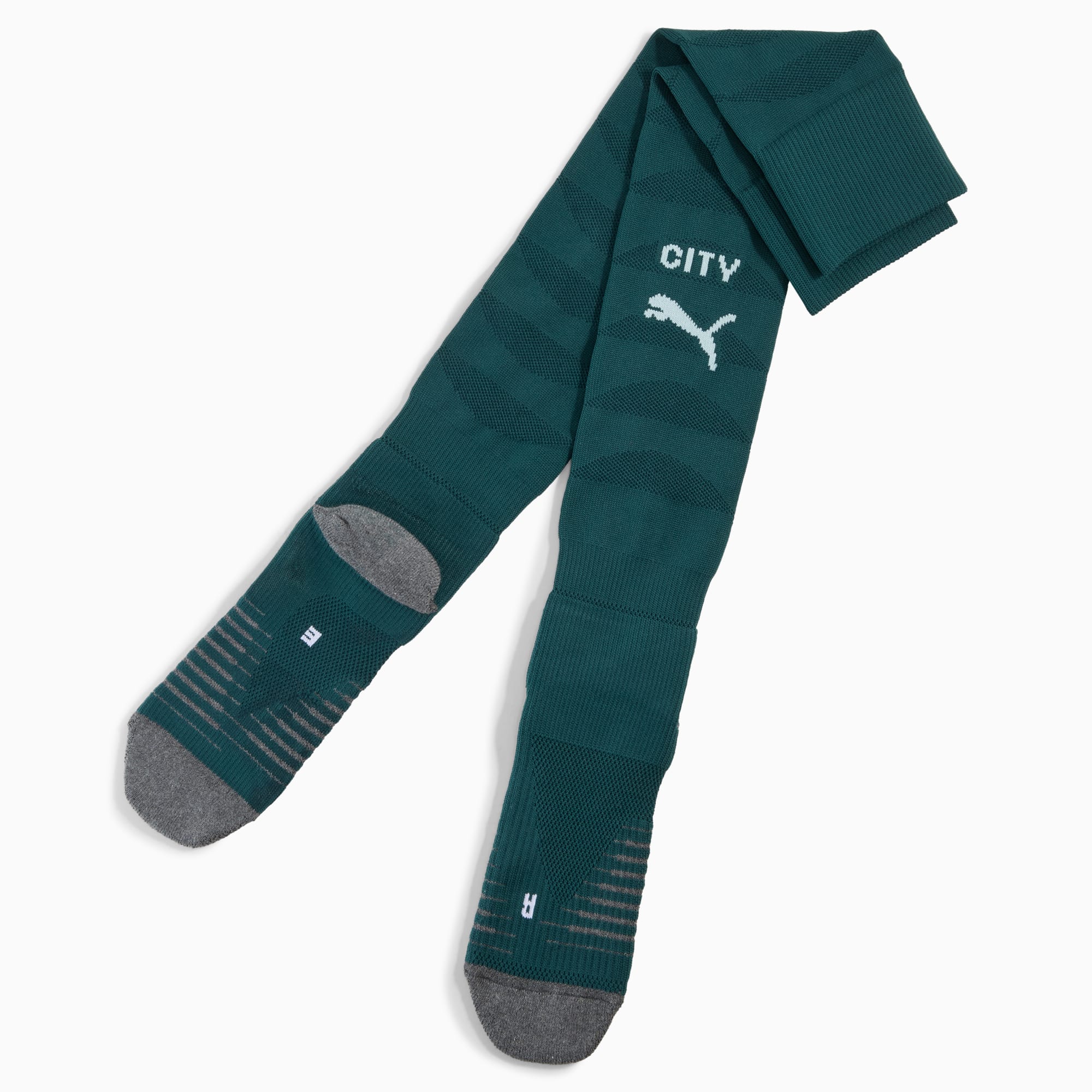 Manchester City 25/26 sokken voor heren, Green Terrain-Turquoise Surf, large