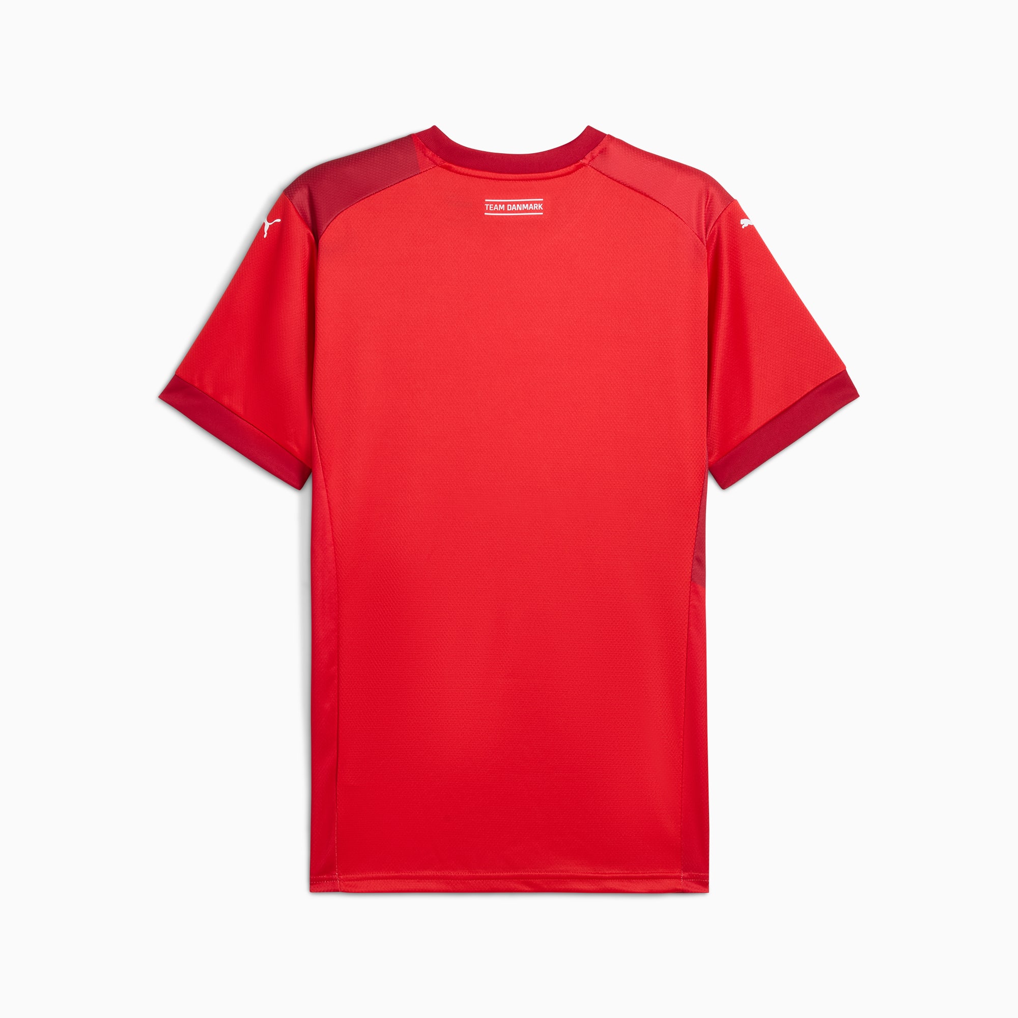 Maglia gara Home Federazione danese di pallamano 24/25 da uomo, PUMA Red-Dark Cherry, large
