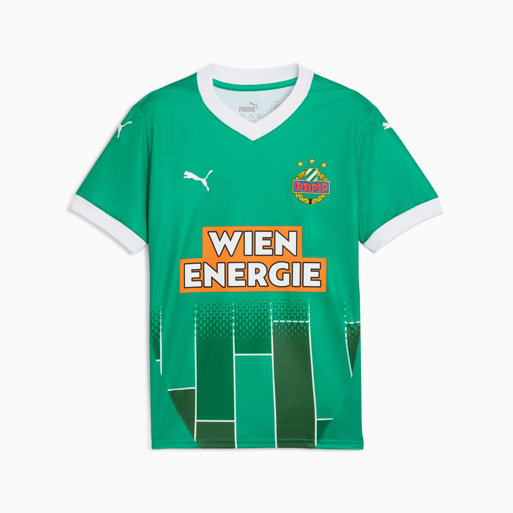 Maglia gara Home SK Rapid Wien 24 25 per ragazzi PUMA