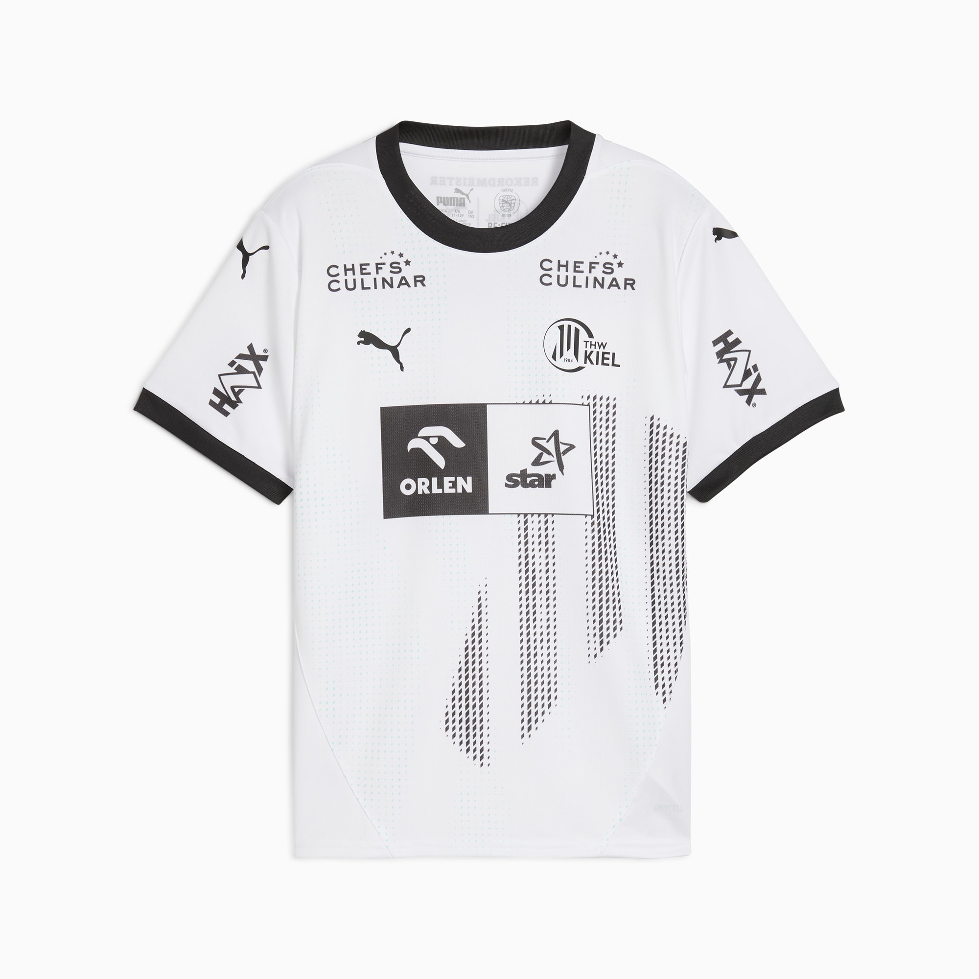 Maglia gara Home THW Kiel 24 25 per ragazzi