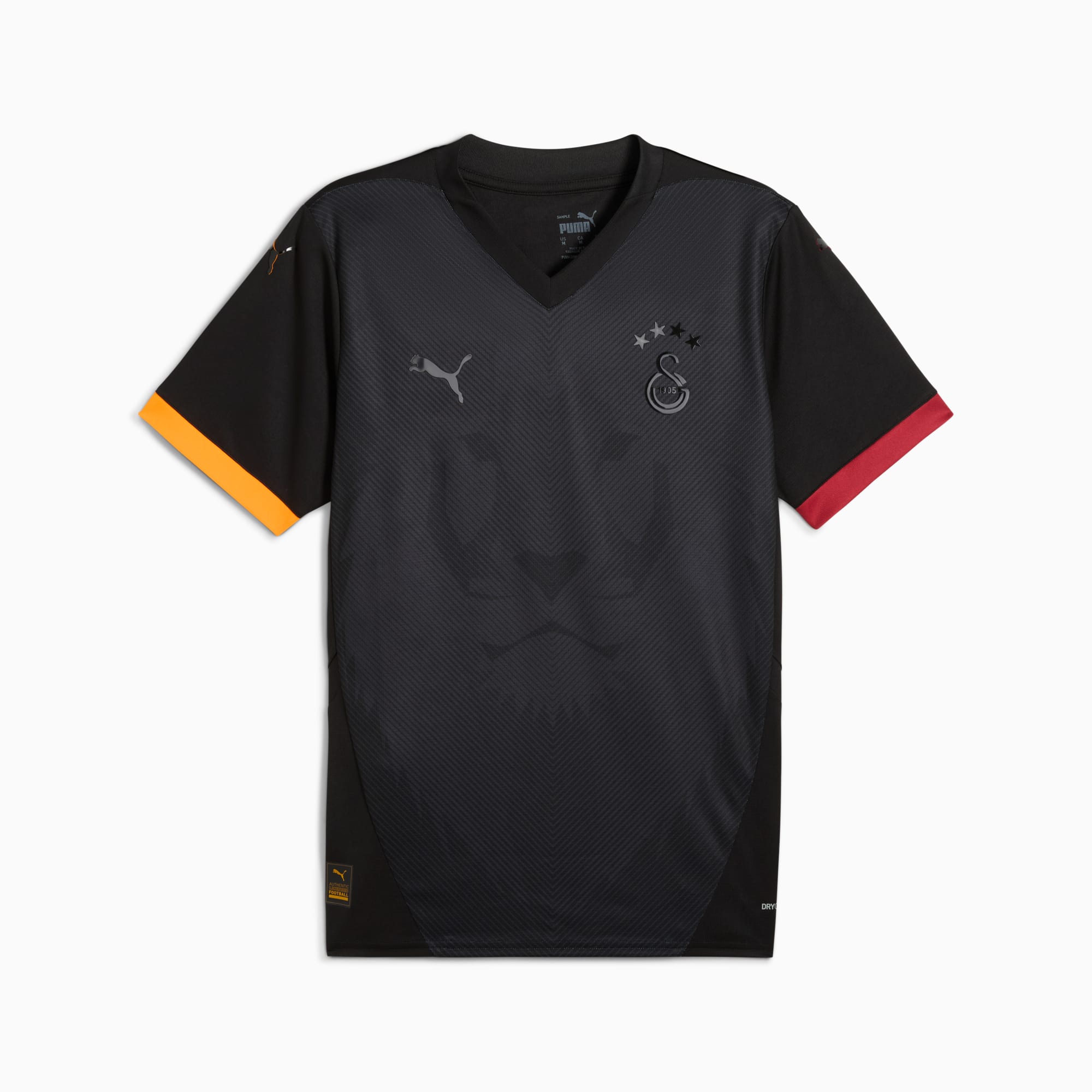 Galatasaray SK Special Jersey Men, PUMA Black-Intense Orange-Red Rhythm, large