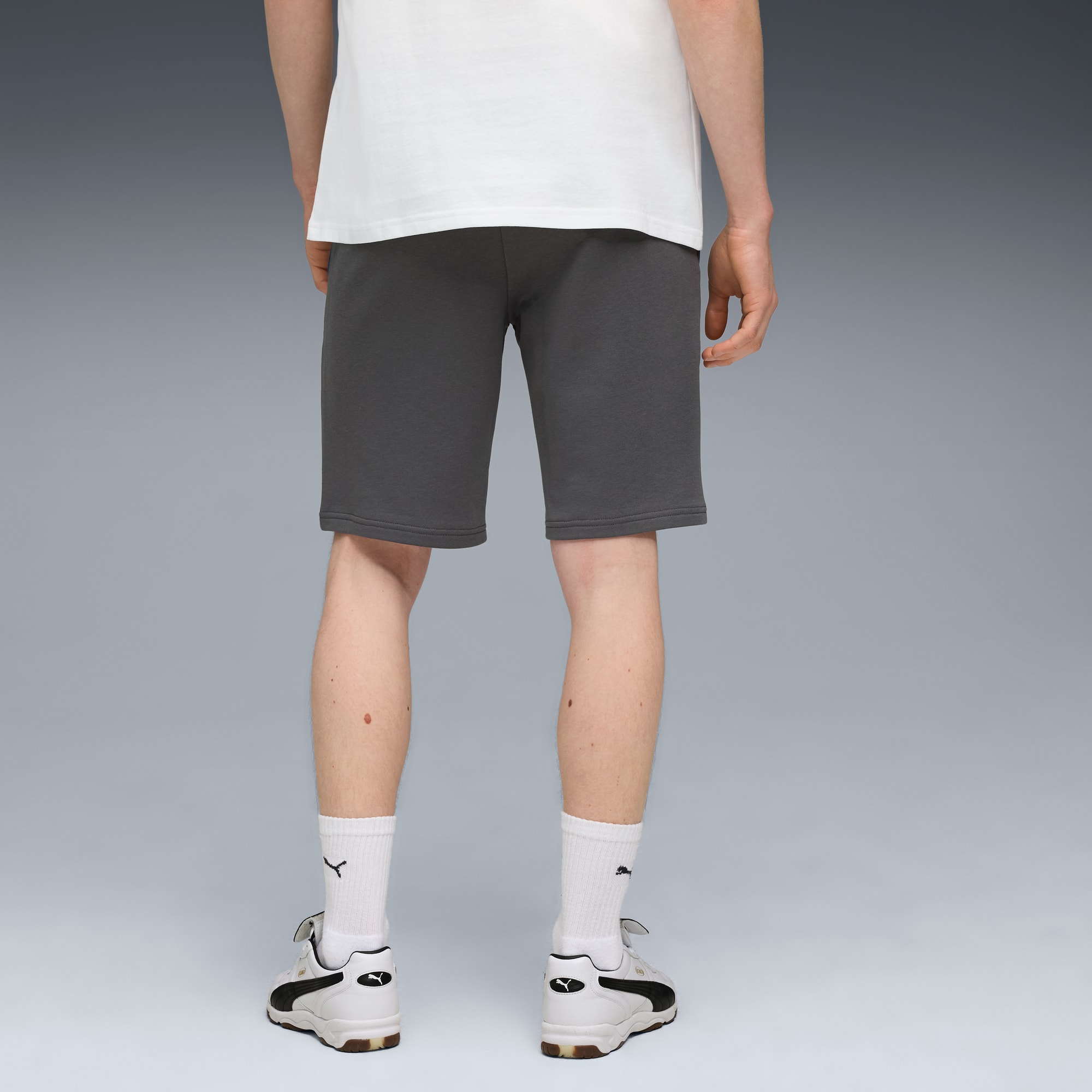 Olympique de Marseille KING Sweat-Shorts Herren, Galactic Gray-Luminous Blue, large