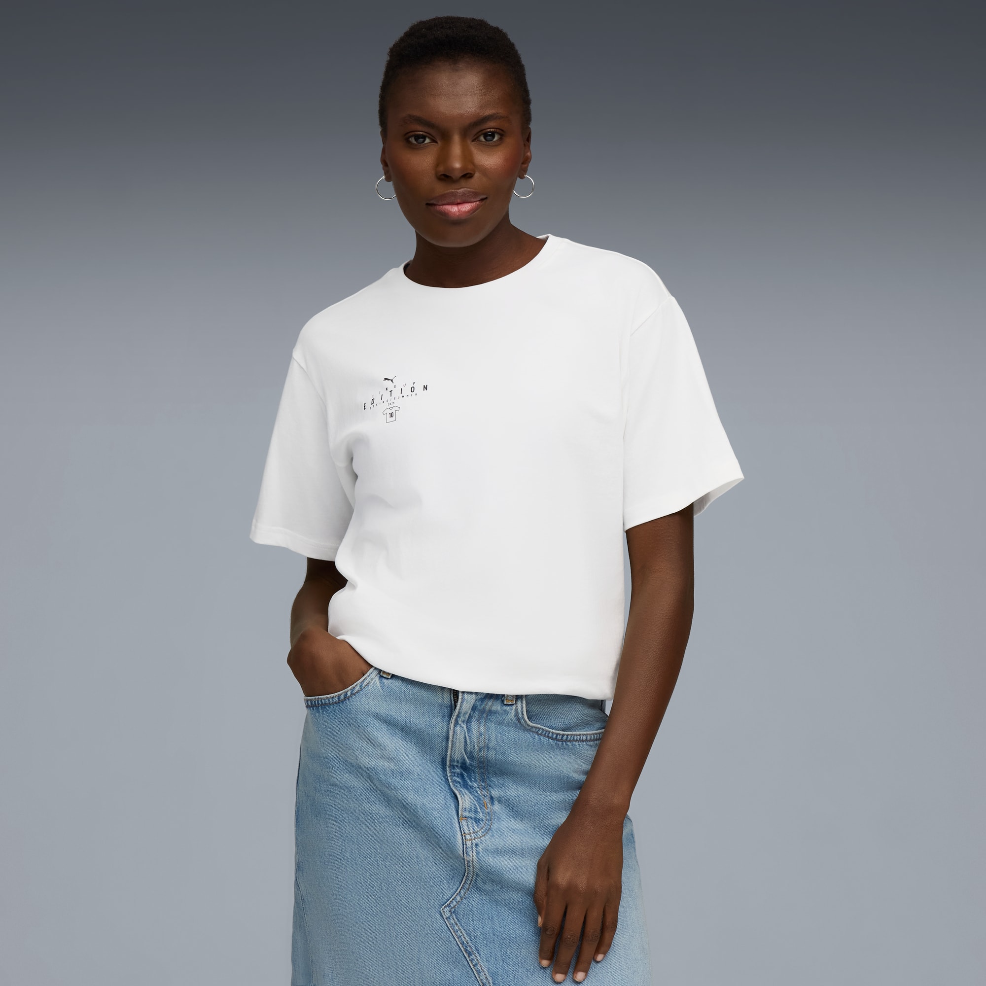 幸せなふたりに贈る結婚祝い Football FtblEdition Tee PUMA | | Women シャツ