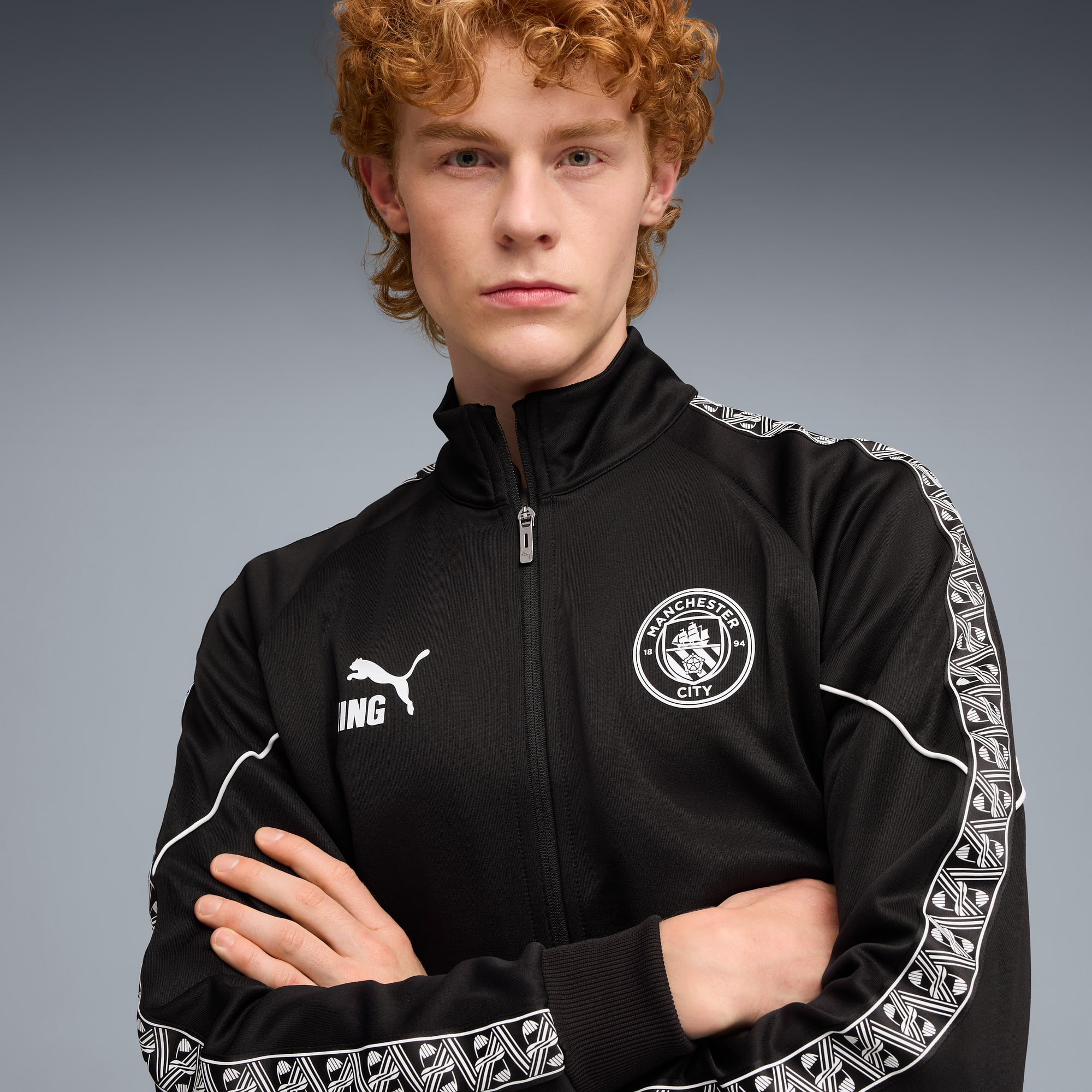 マンチェスターシティ 2019/20 オフィシャルアンセムジャケット マンチェスターシティ KING アンセムジャケット | ゲキサカFCストア