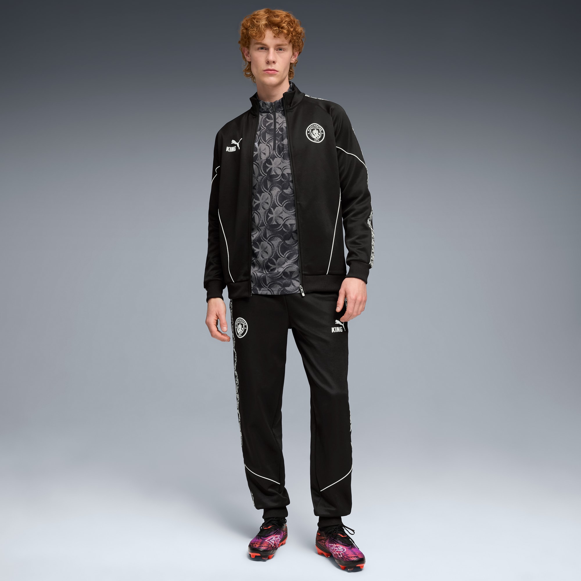 t*m様 Puma ブラックパンツ Sサイズ PUMA公式】メンズ マンチェスターシティ FC キング アンセム パンツ