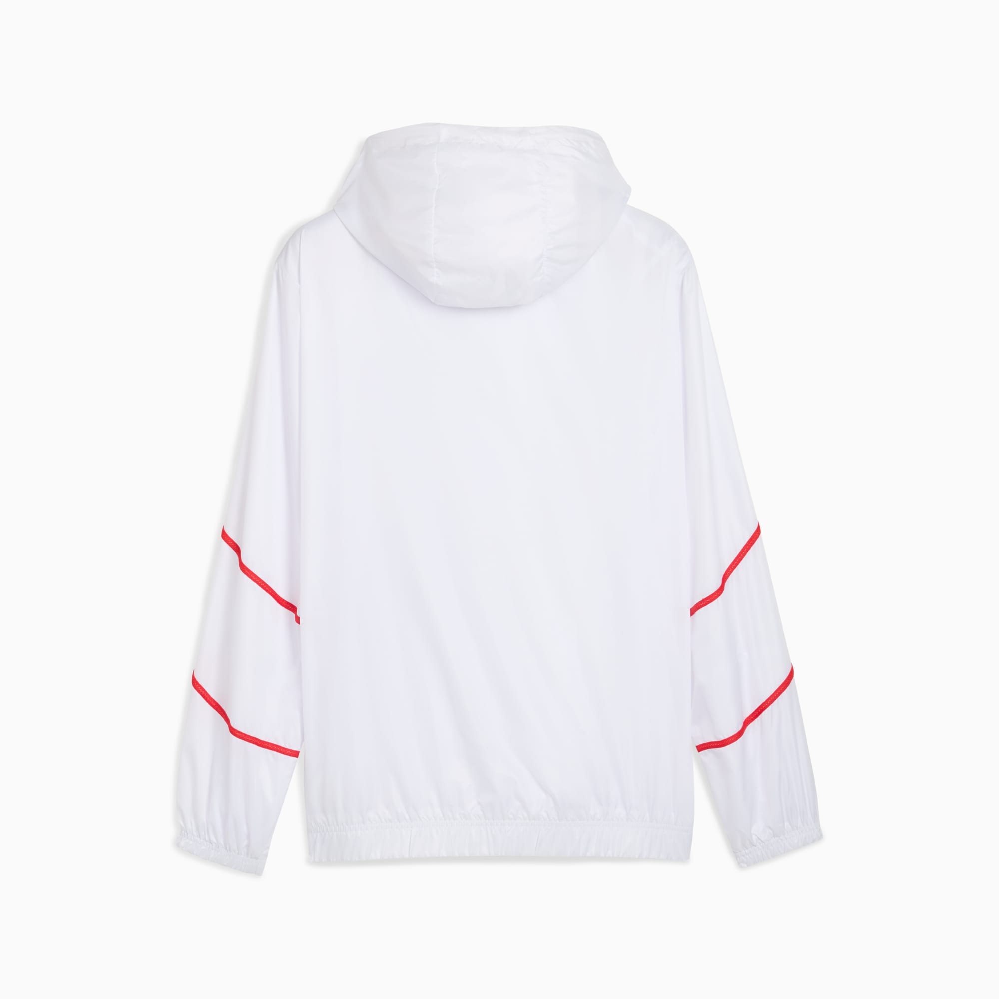 Giacca in tessuto pre-partita Girona FC da uomo, PUMA White-PUMA Red, large