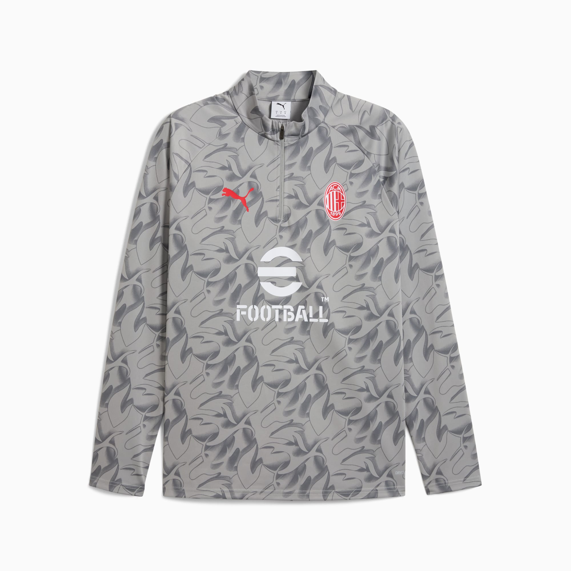 PUMA公式】メンズ 2025-26 ACミラン プレマッチ クォータジップ