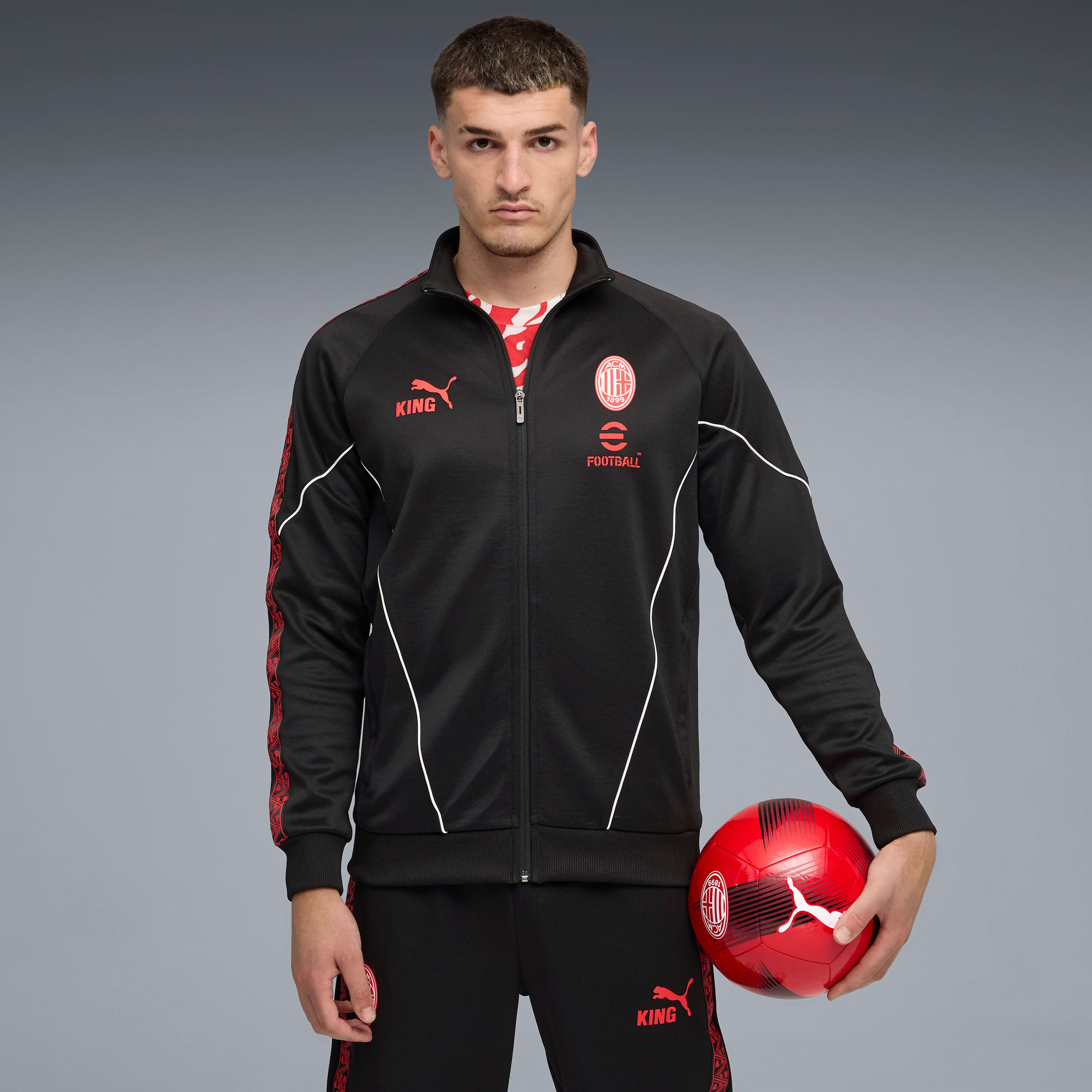 Super Rare Adidas ACM AC Milan Anthem Windbreaker Jacket