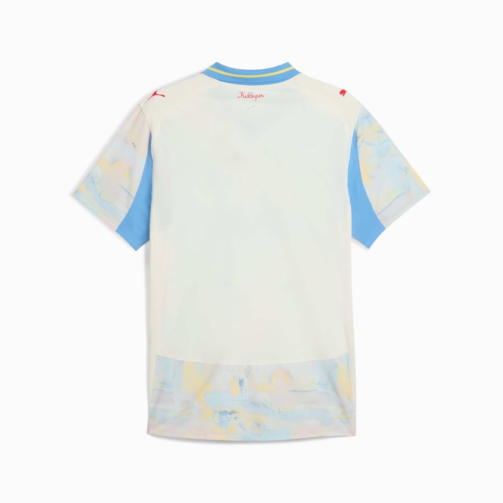 KIDSUPER x FC RED BULL SALZBURG Jersey Youth, Frosted Ivory-PUMA Red, large