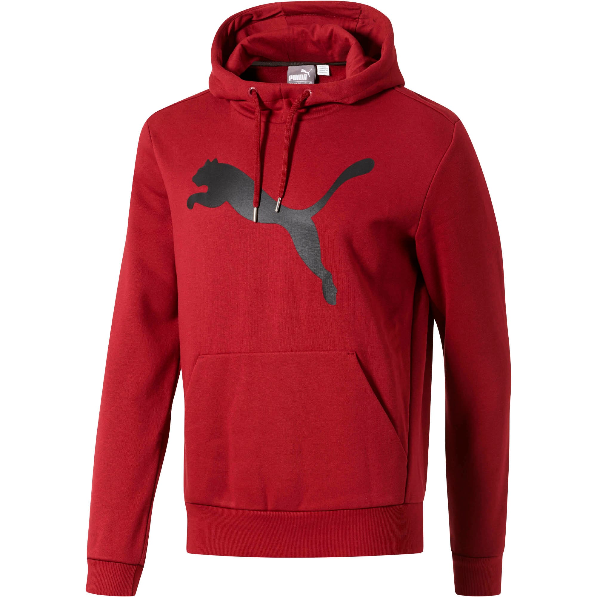 puma red hooded sweatshirt