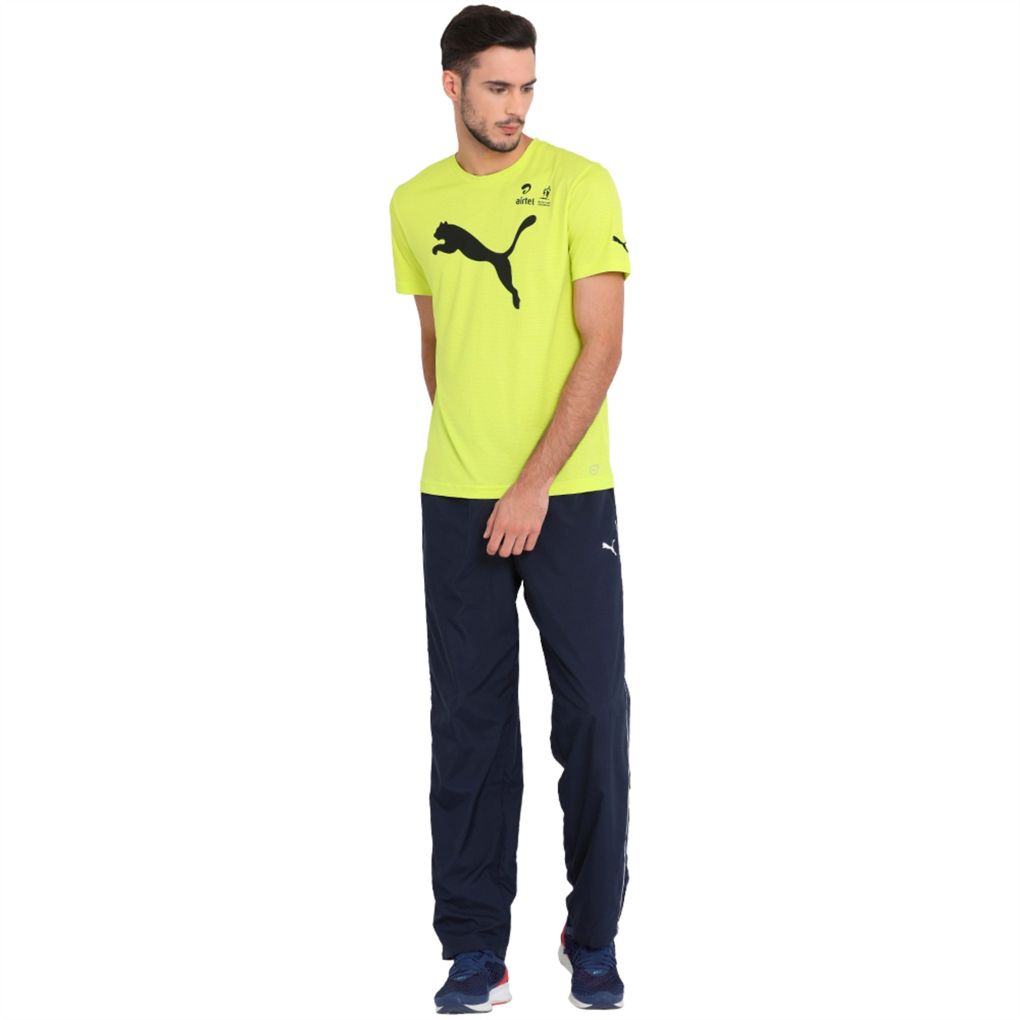 men's woven track pants