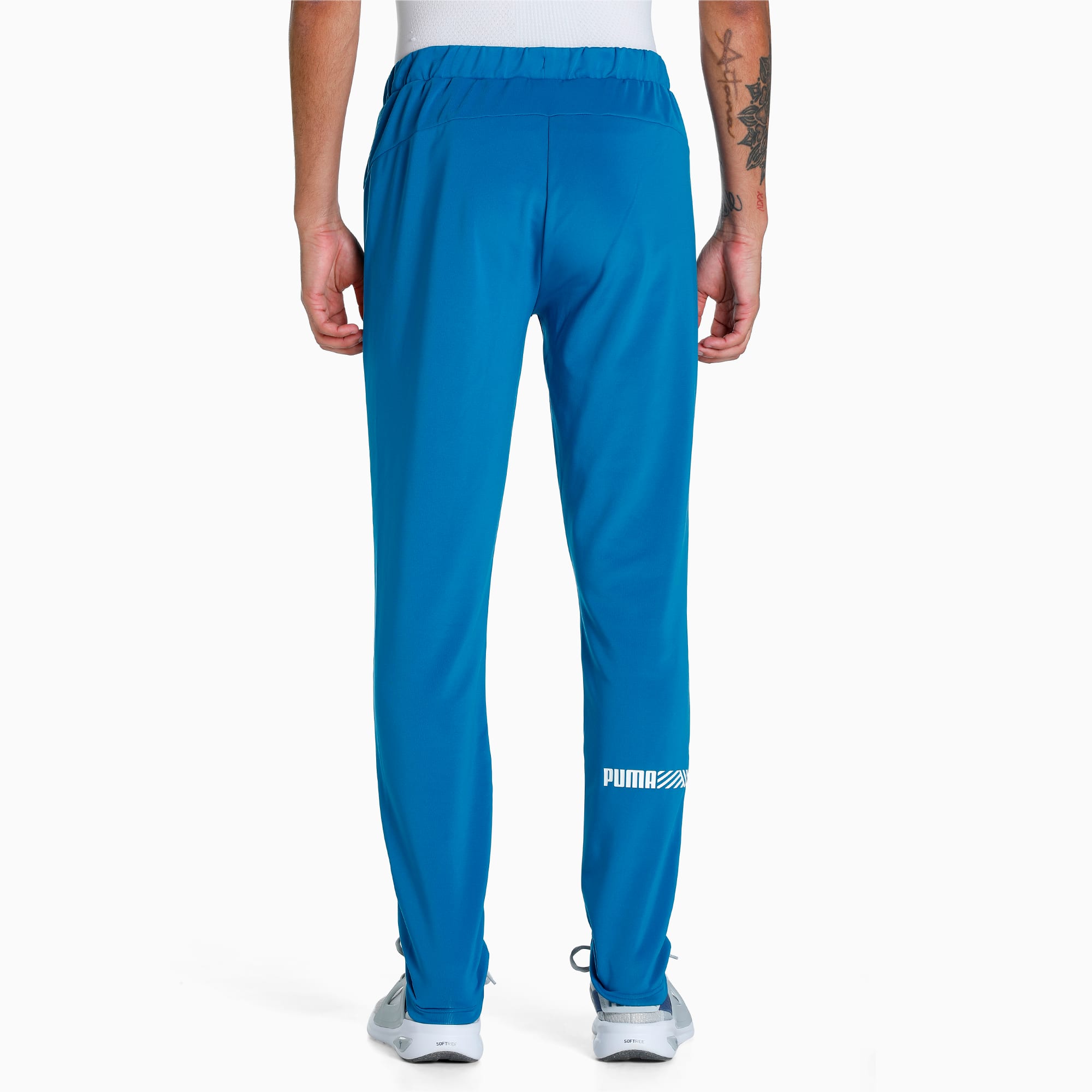 Puma slim fit track pants store