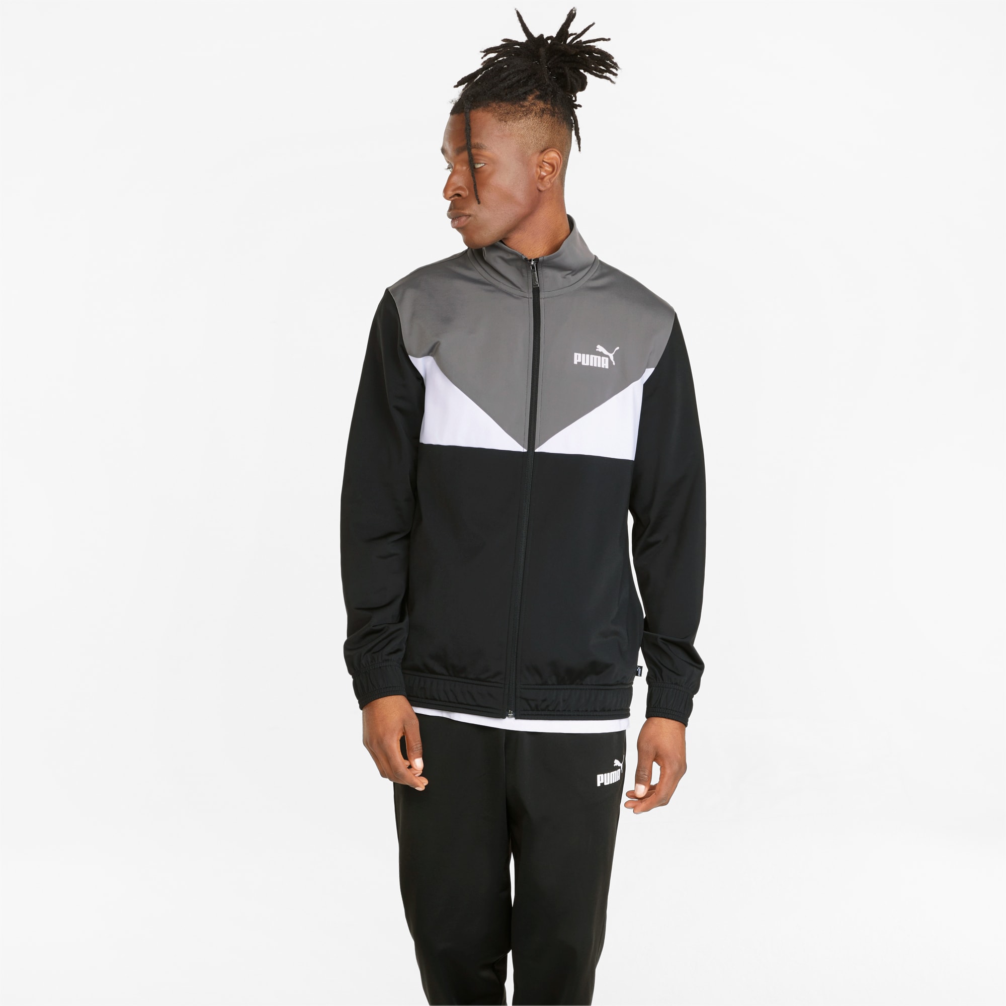 Colorblock Men s Regular Fit Tracksuit