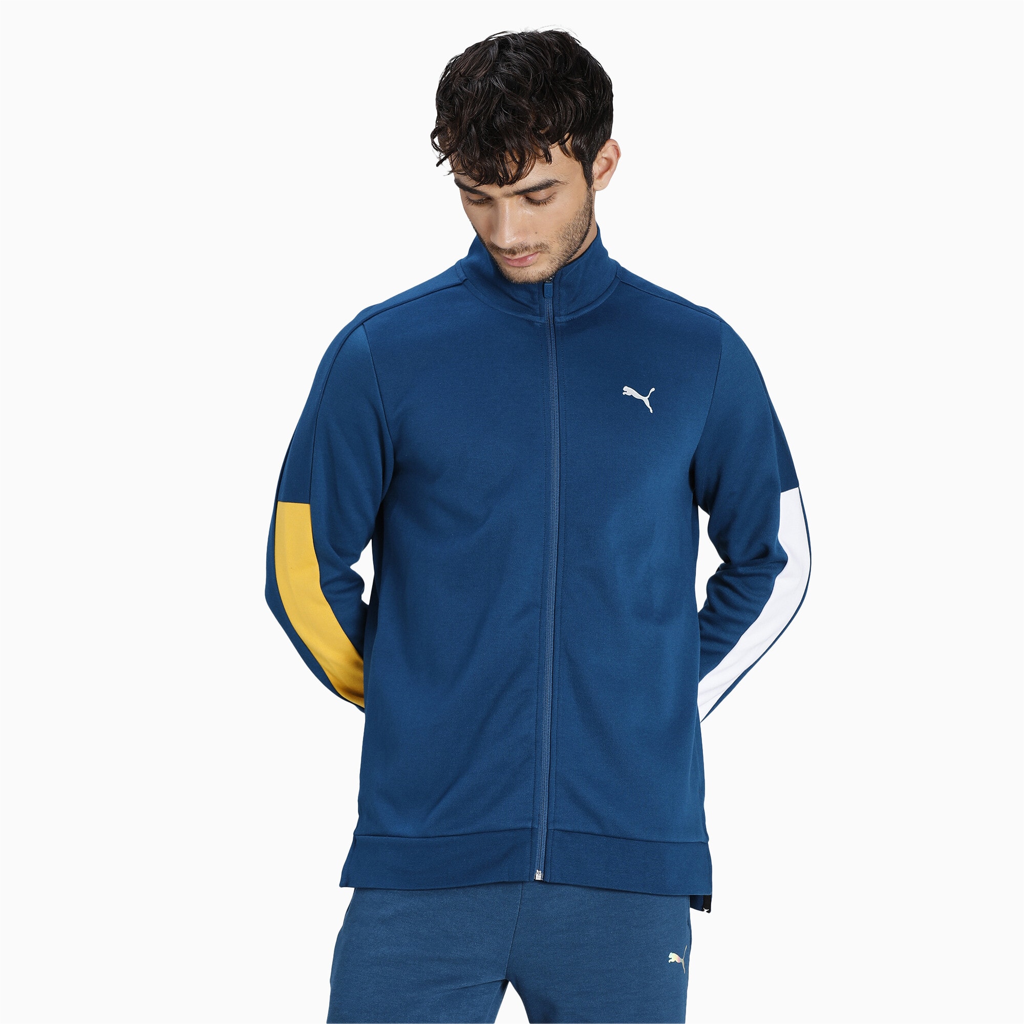 PUMA x one8 Colorblock Men s Slim Fit Jacket PUMA