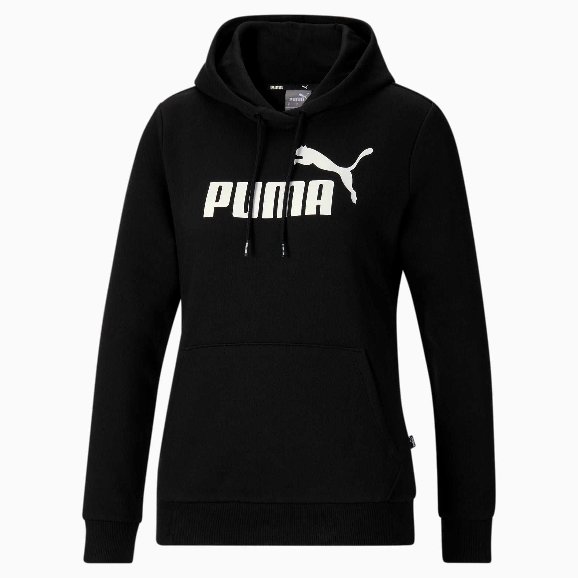 SUDADERA PUMA MUJER ESSENTIAL BLANCA MODA