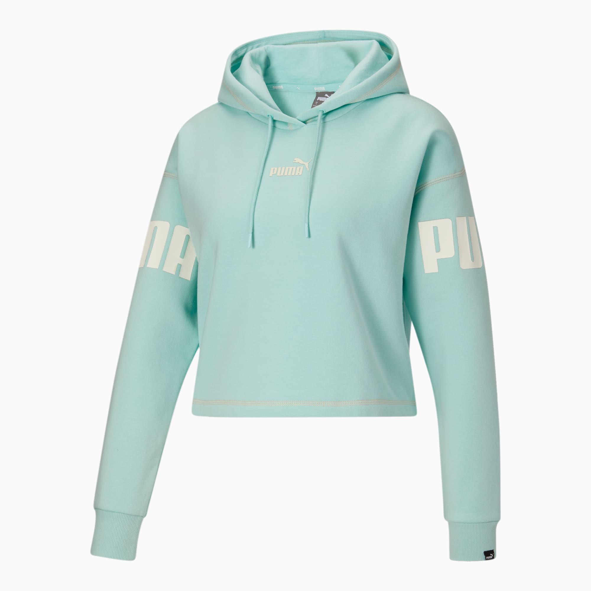 Womens Energy Hoodie | Size Small in Blue Steel | Cotton/Spandex by 1st Phorm