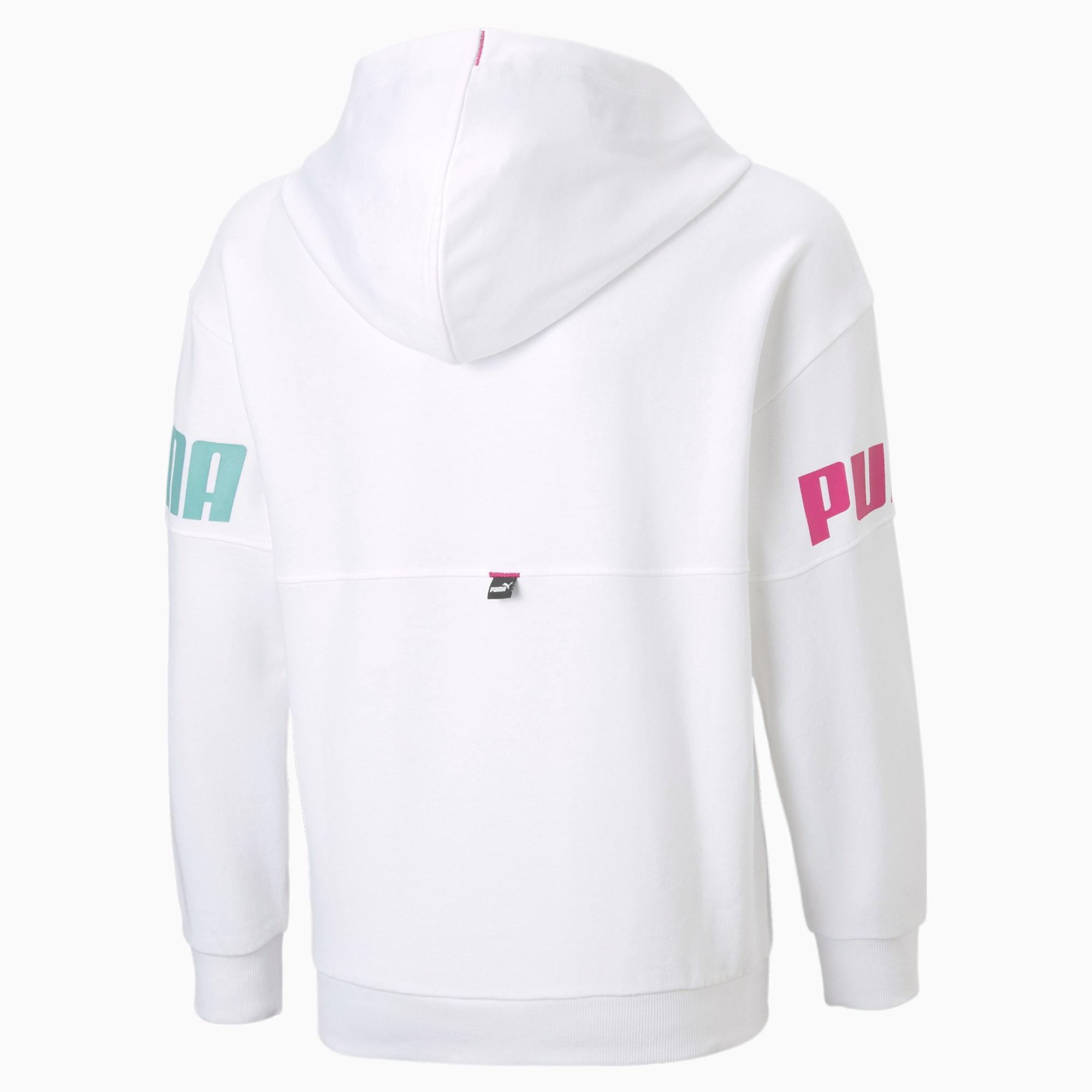 Power Color-Blocked Girls' Hoodie | PUMA