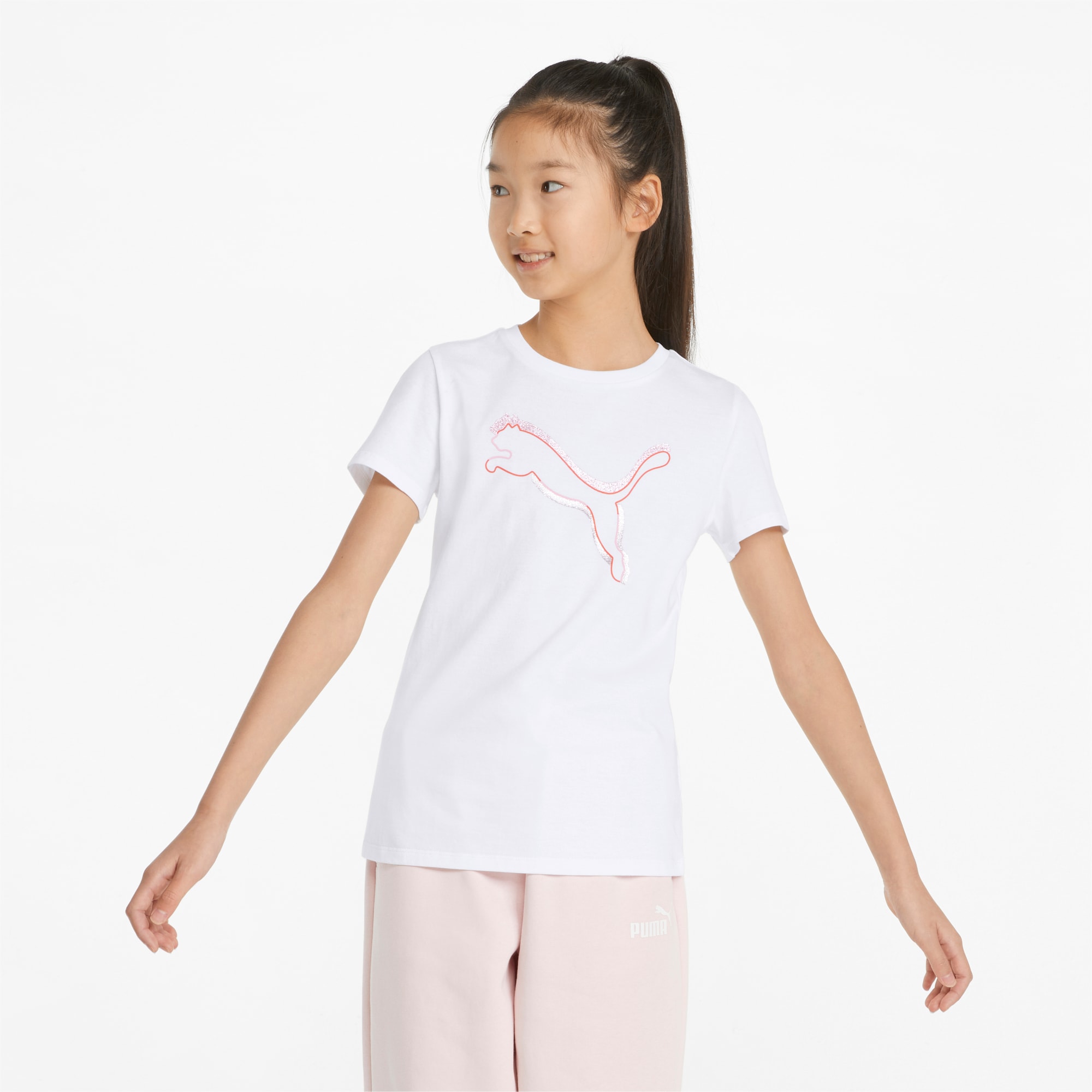 Alpha Youth Tee, Puma White, large-SEA
